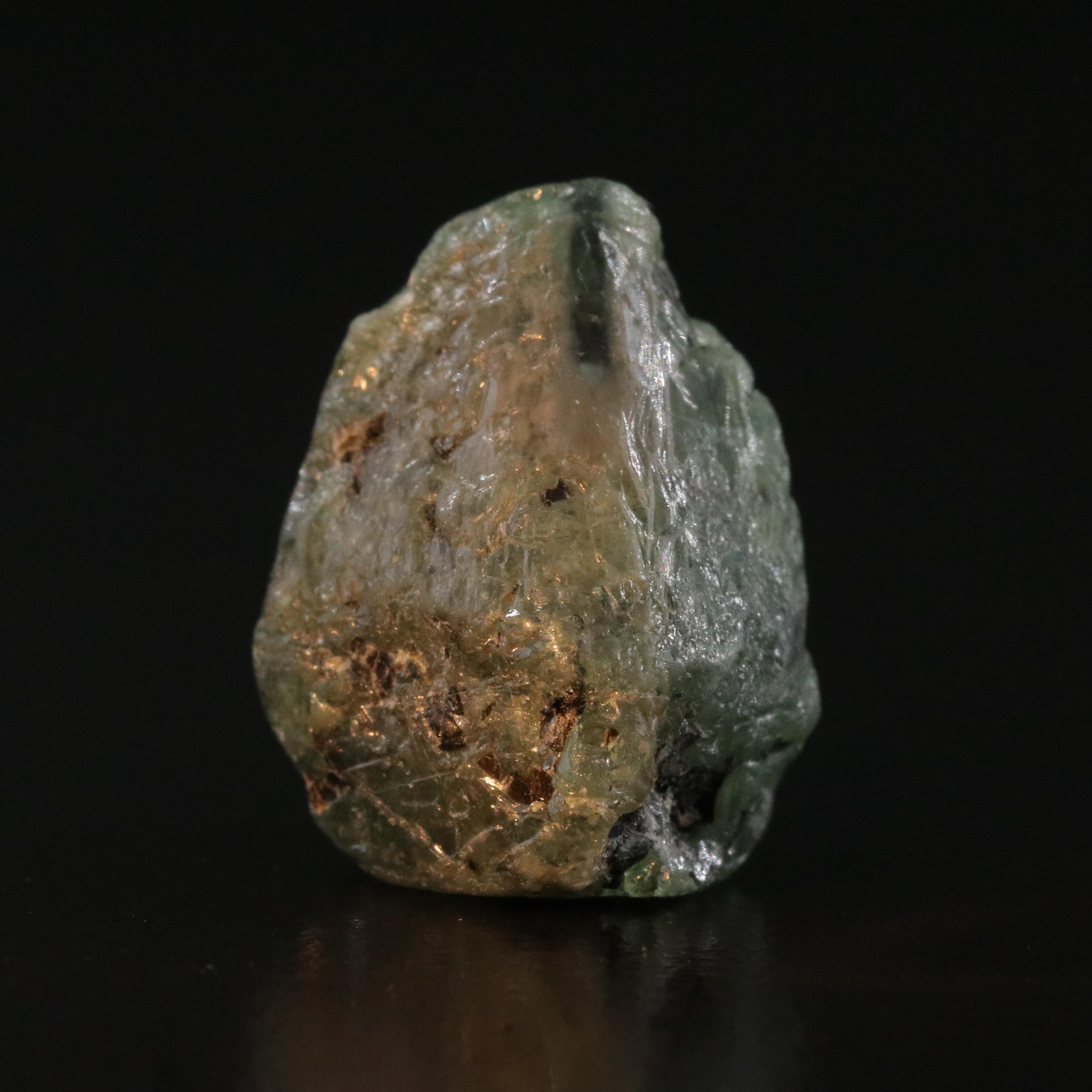 Loose 16.74 CT Rough Alexandrite with GIA Report