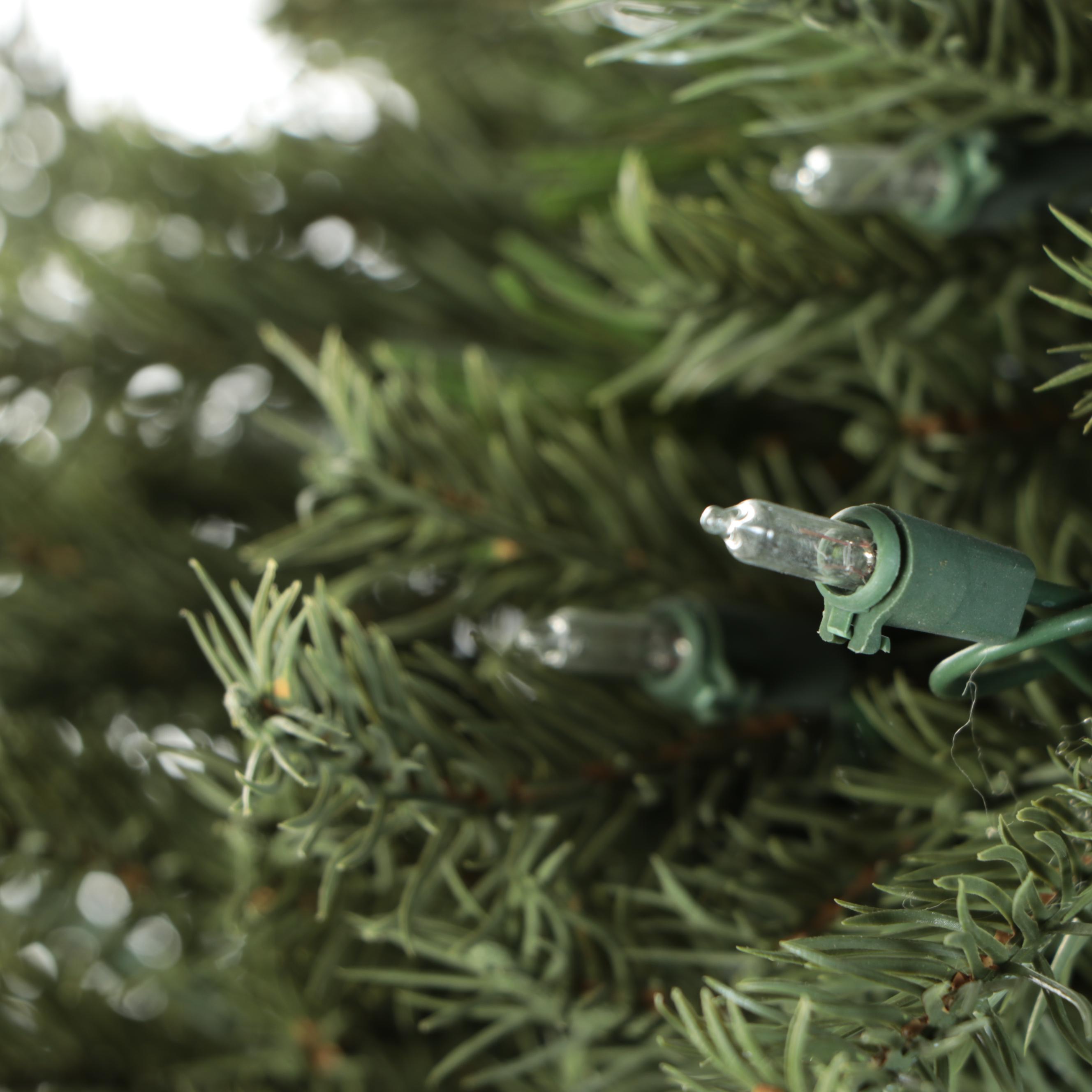 Three Section Illuminated Artificial Christmas Tree