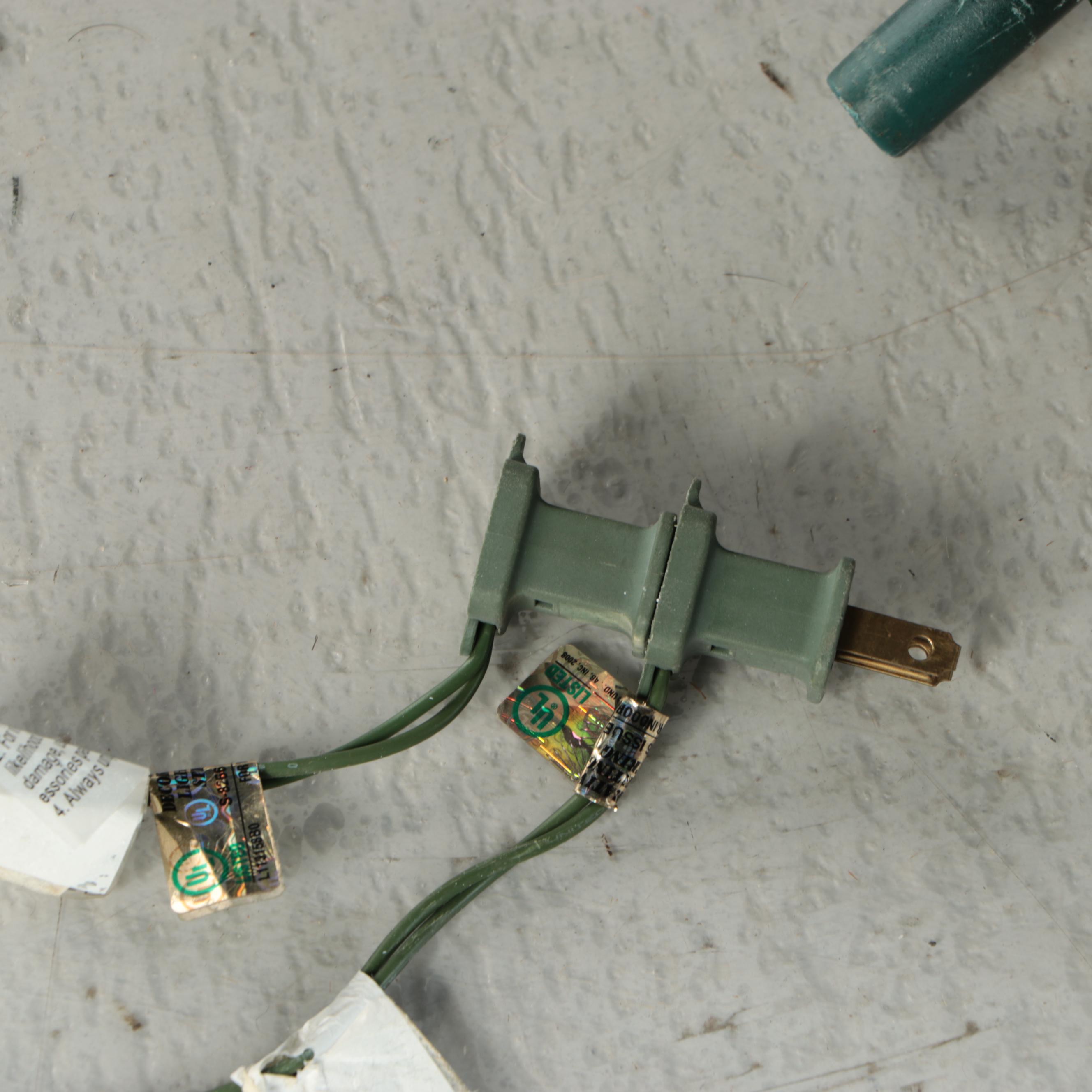 Three Section Illuminated Artificial Christmas Tree