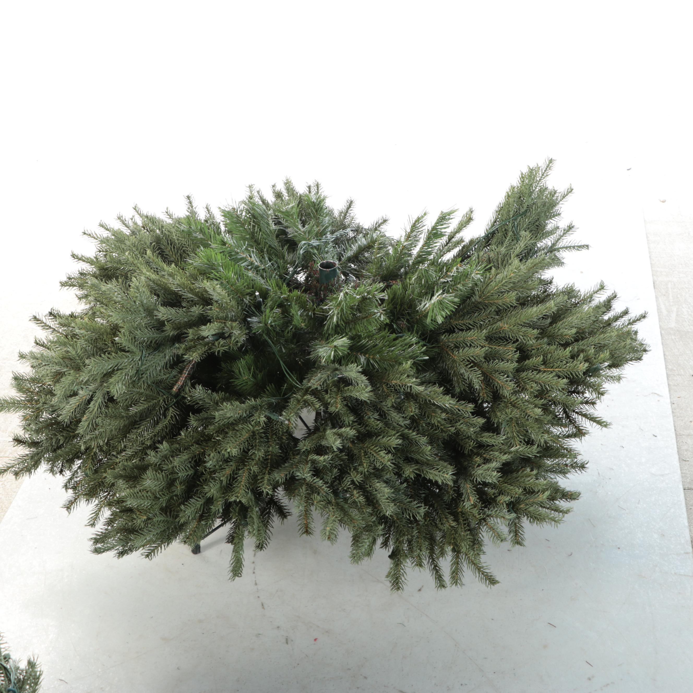 Three Section Illuminated Artificial Christmas Tree