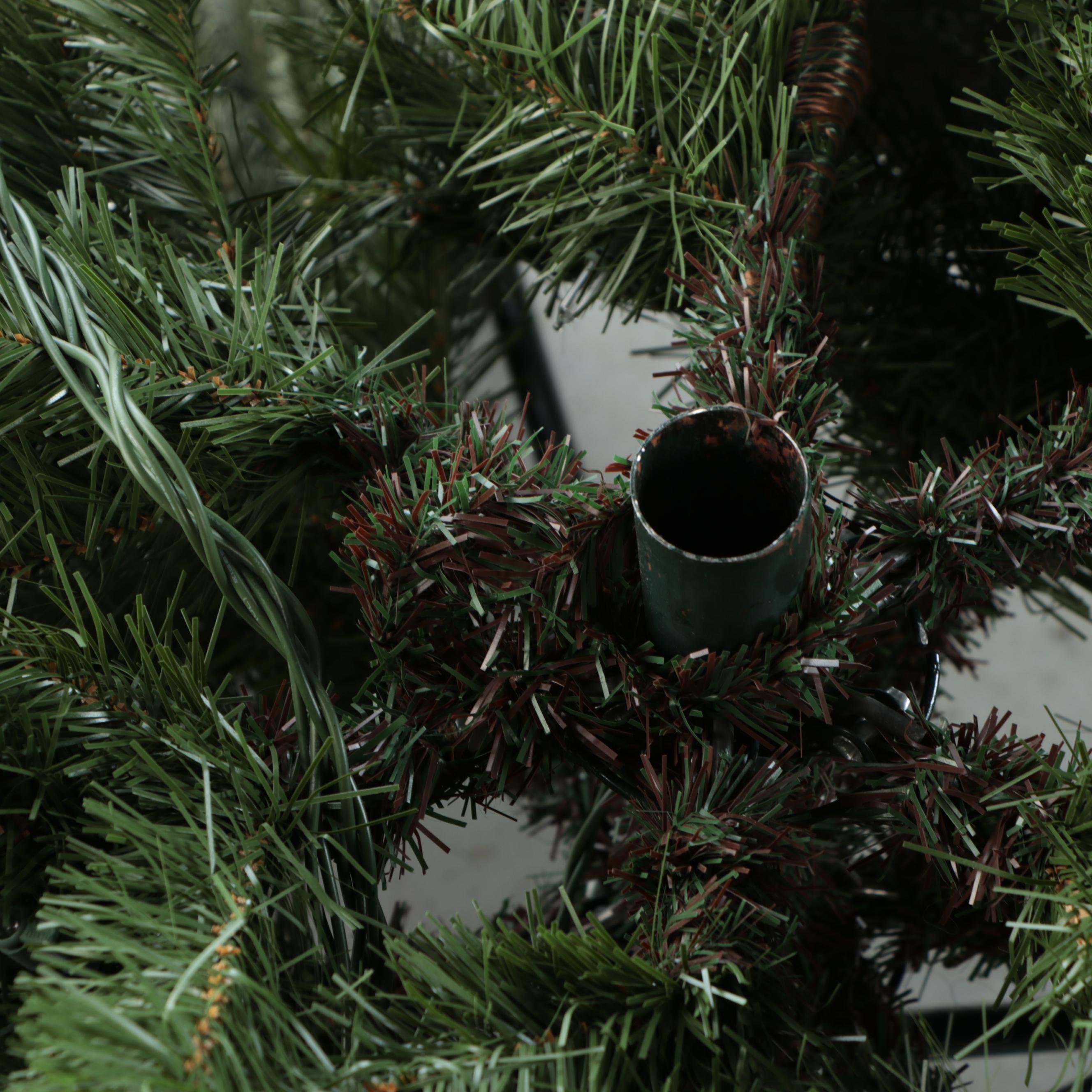 Three Section Illuminated Artificial Christmas Tree