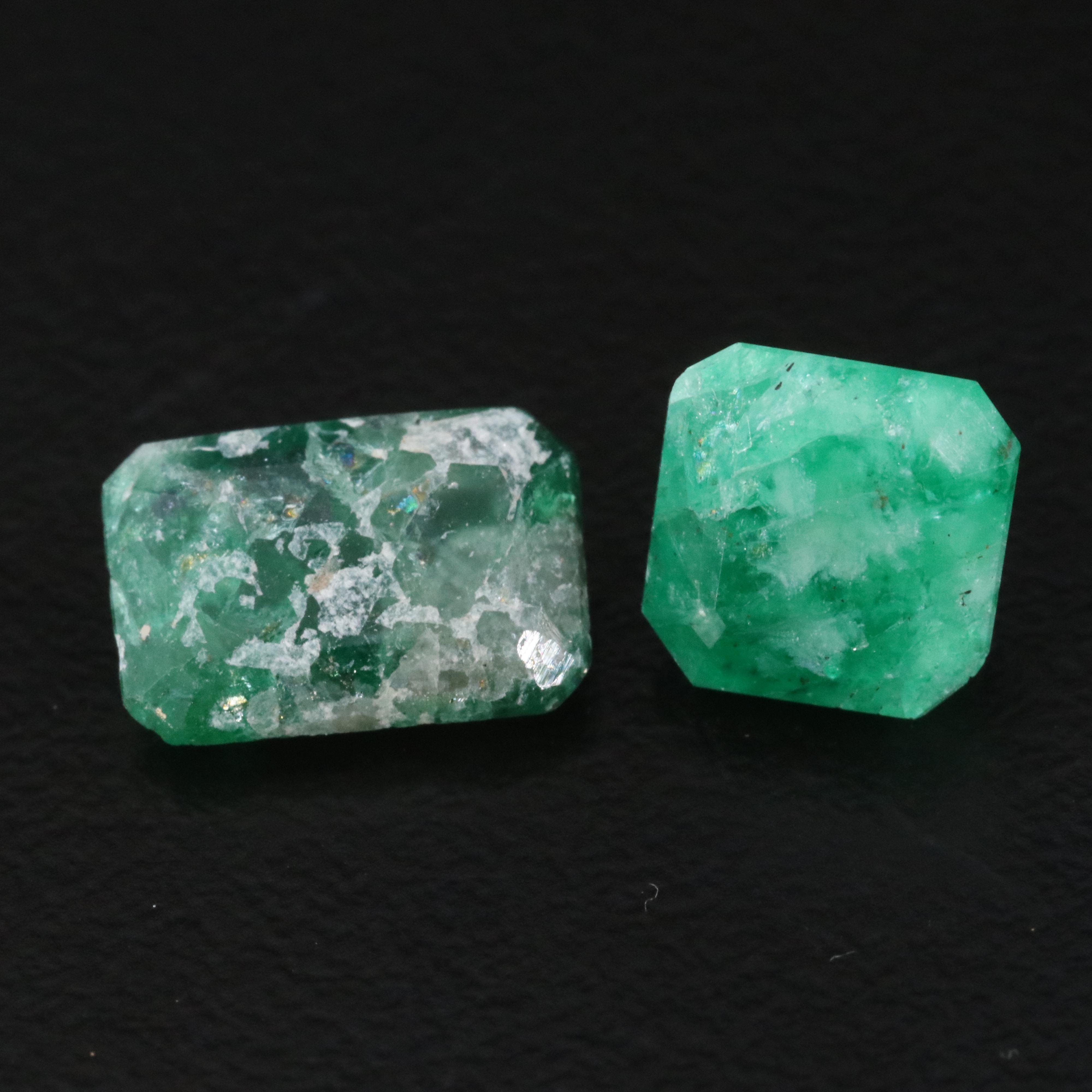 Loose 3.47 CTW Emeralds