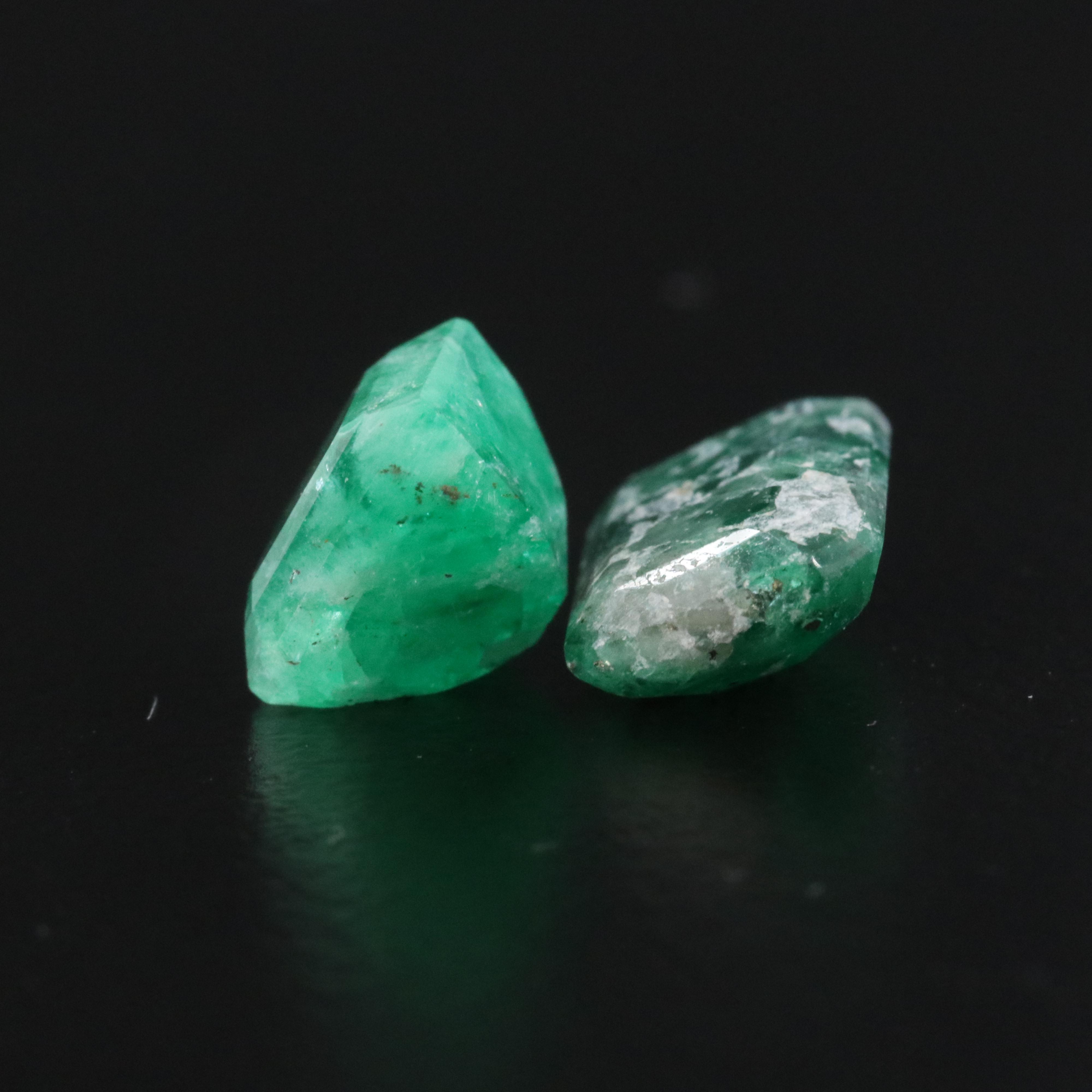 Loose 3.47 CTW Emeralds