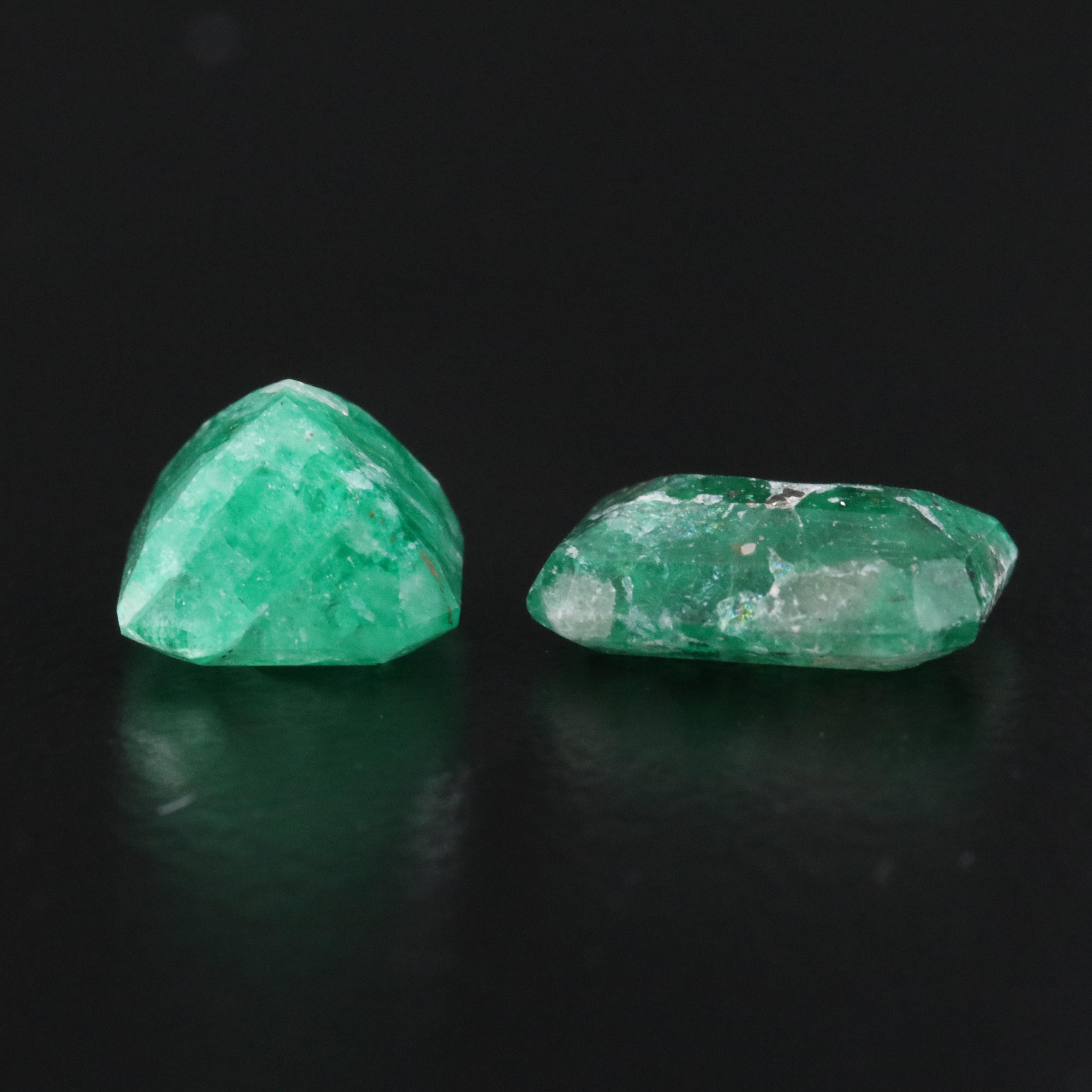 Loose 3.47 CTW Emeralds