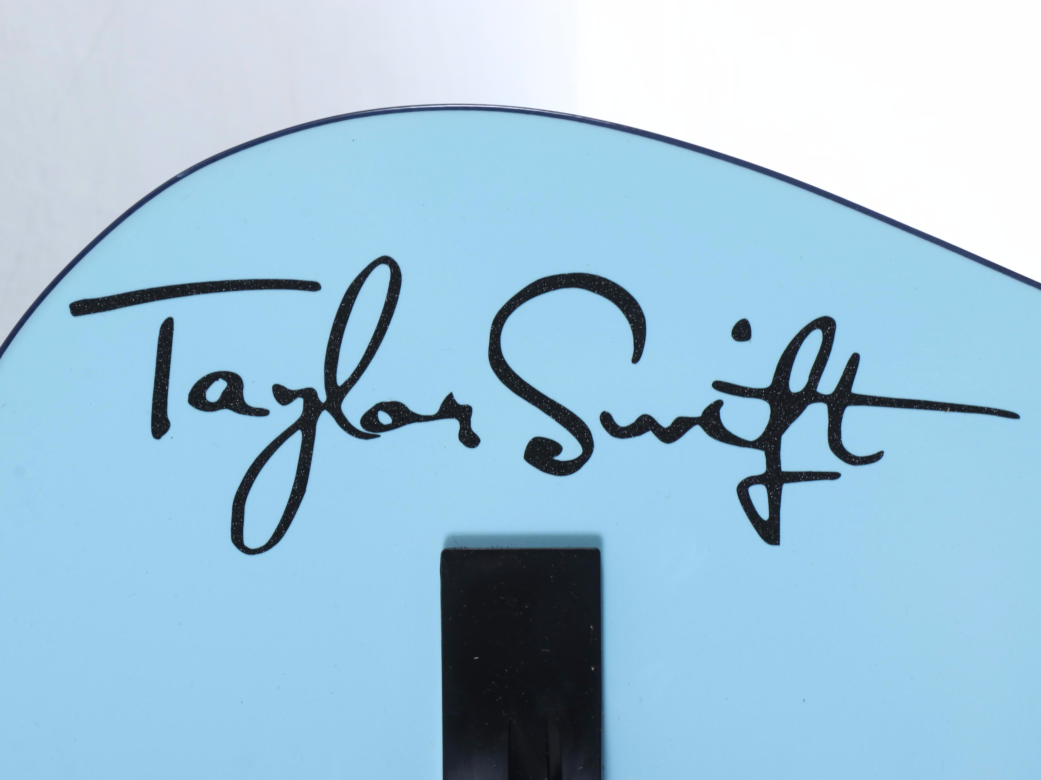 Taylor Swift Decal-Signed Ashthorpe Acoustic Guitar, JSA