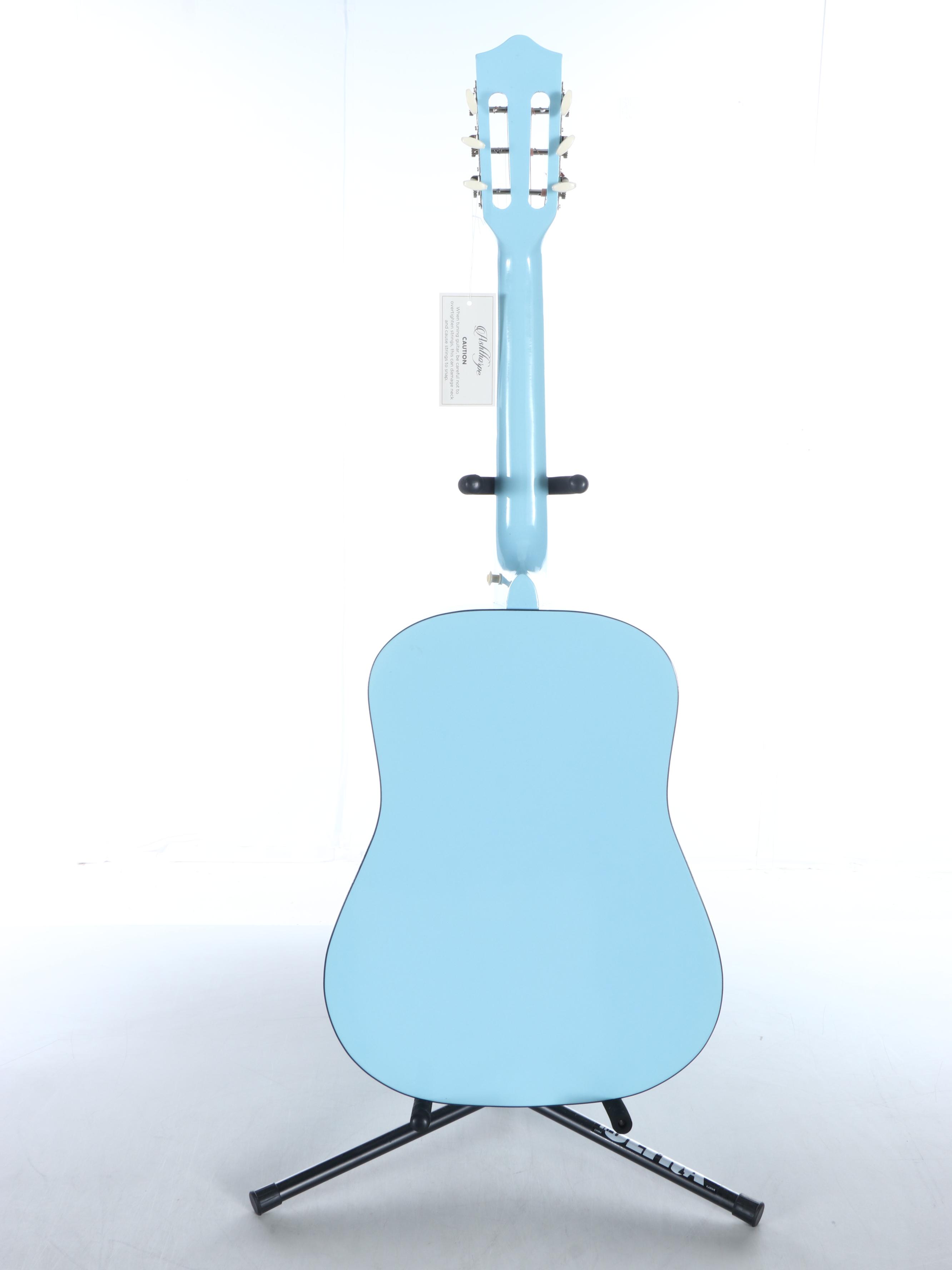 Taylor Swift Decal-Signed Ashthorpe Acoustic Guitar, JSA