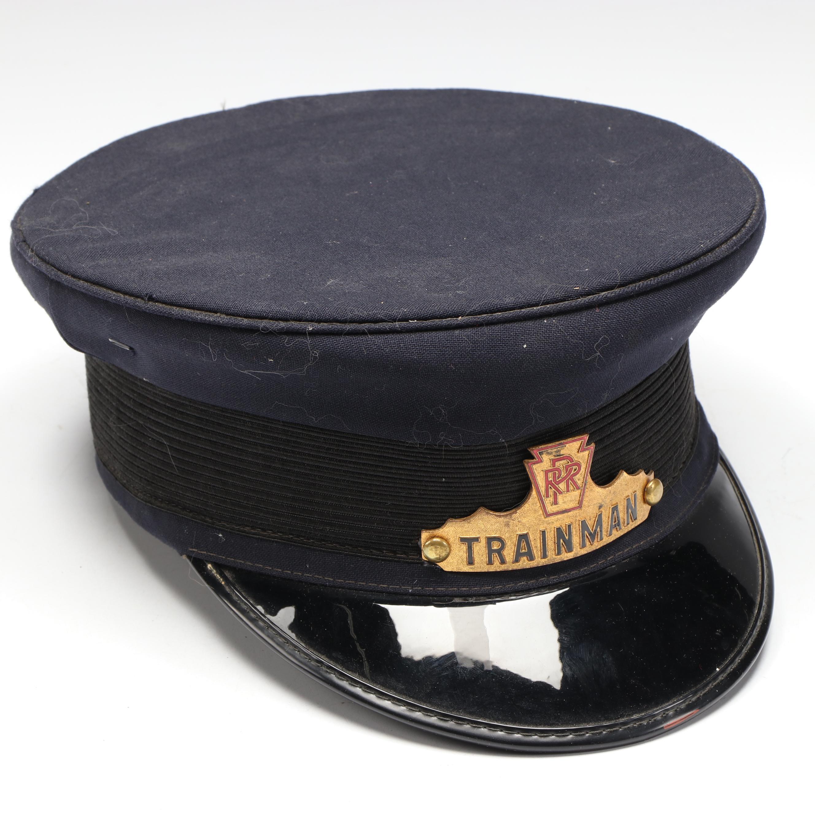 M. H. Grossman Pennsylvania and New York Central Train Conductor Hats