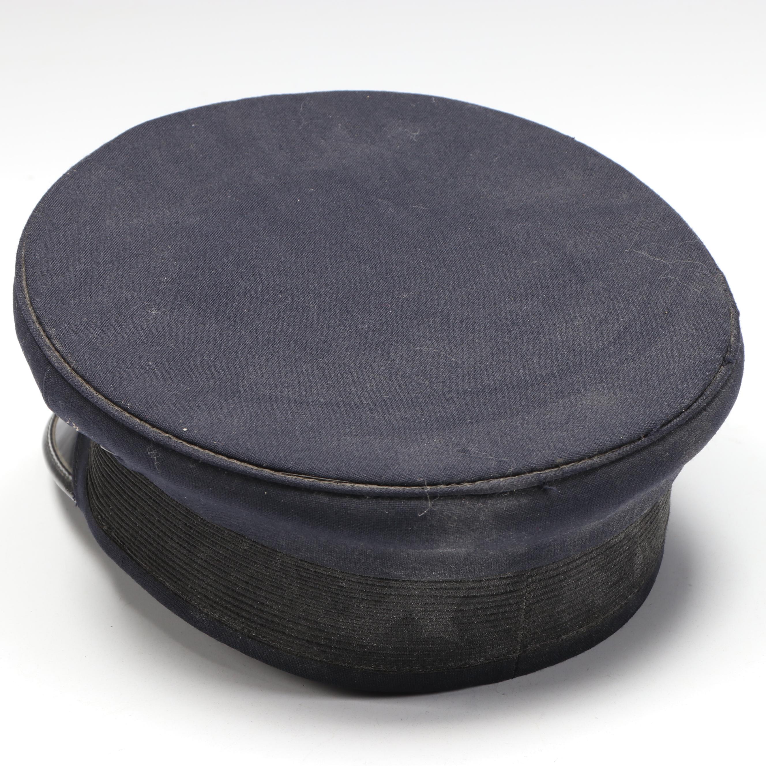 M. H. Grossman Pennsylvania and New York Central Train Conductor Hats