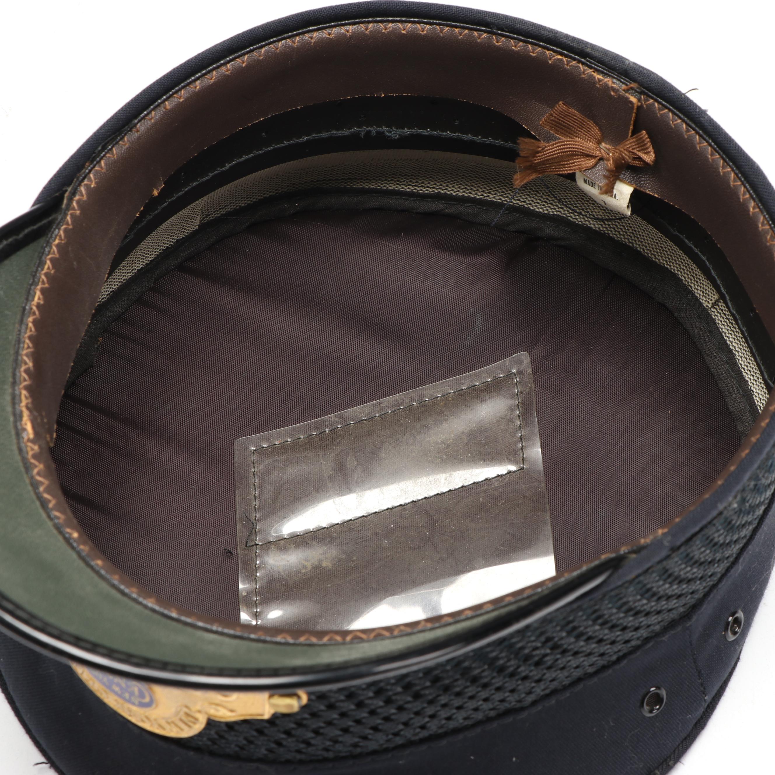 M. H. Grossman Pennsylvania and New York Central Train Conductor Hats