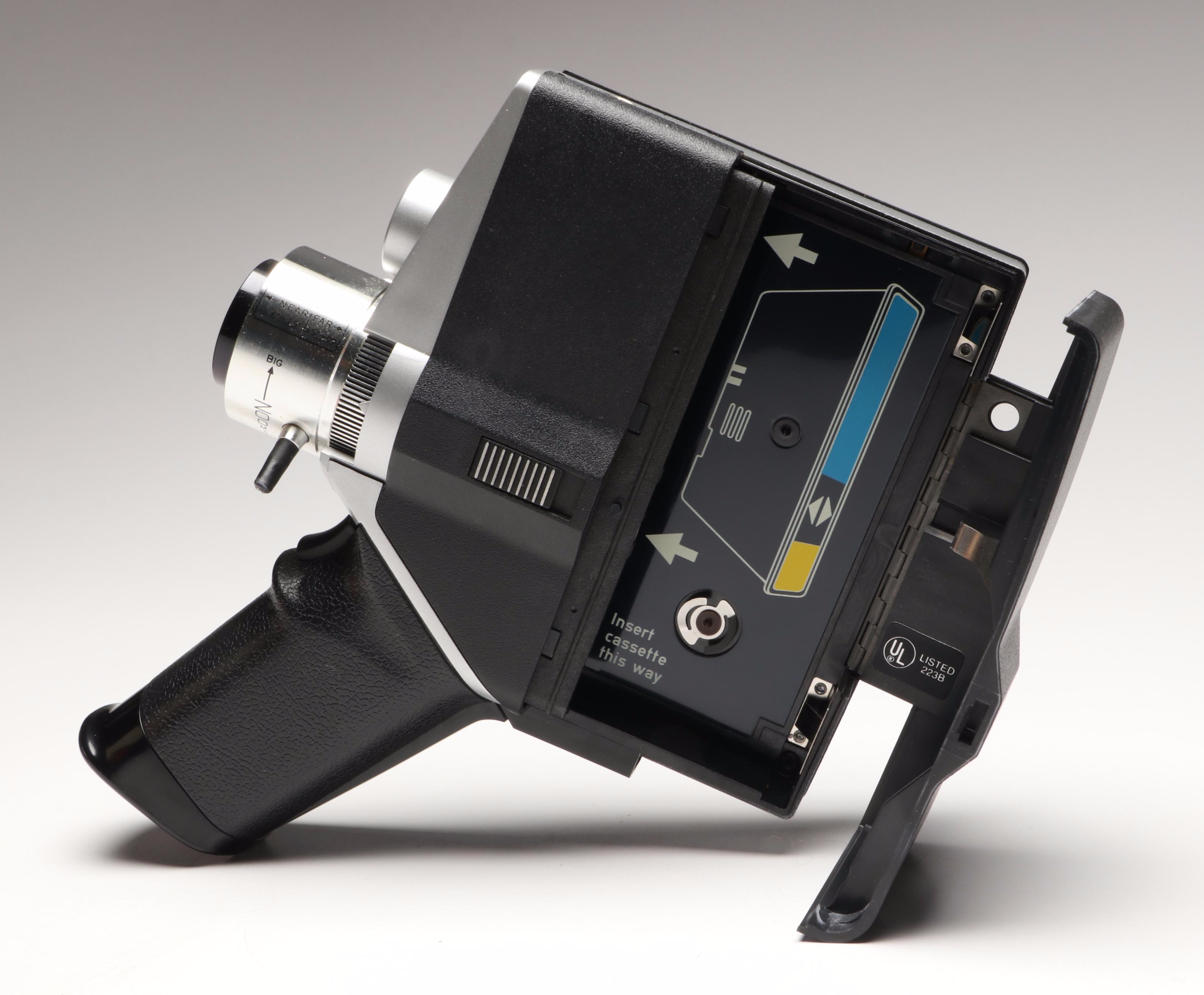 Polaroid "Polavision" Land Camera and Bell & Howell Electric Eye 127