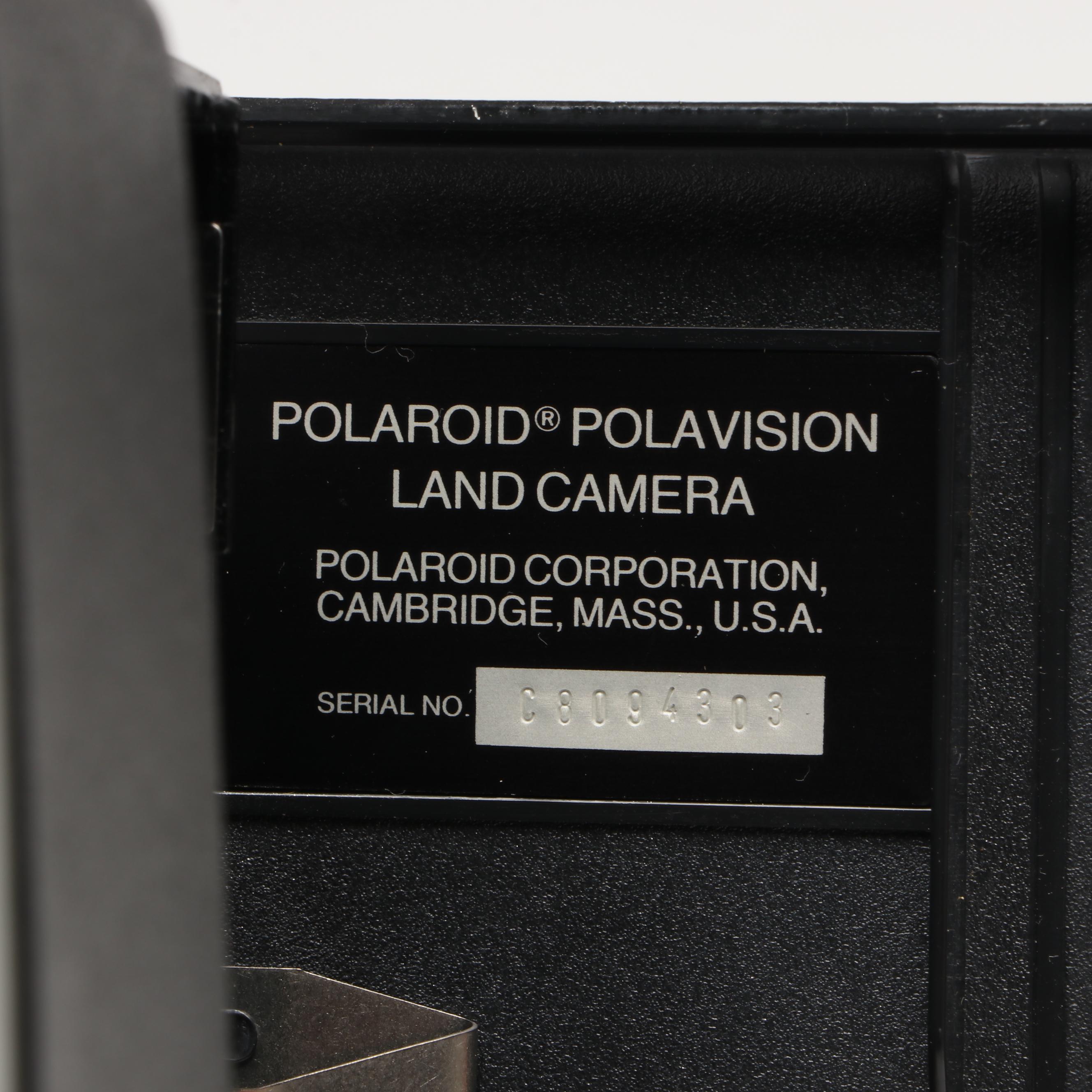 Polaroid "Polavision" Land Camera and Bell & Howell Electric Eye 127