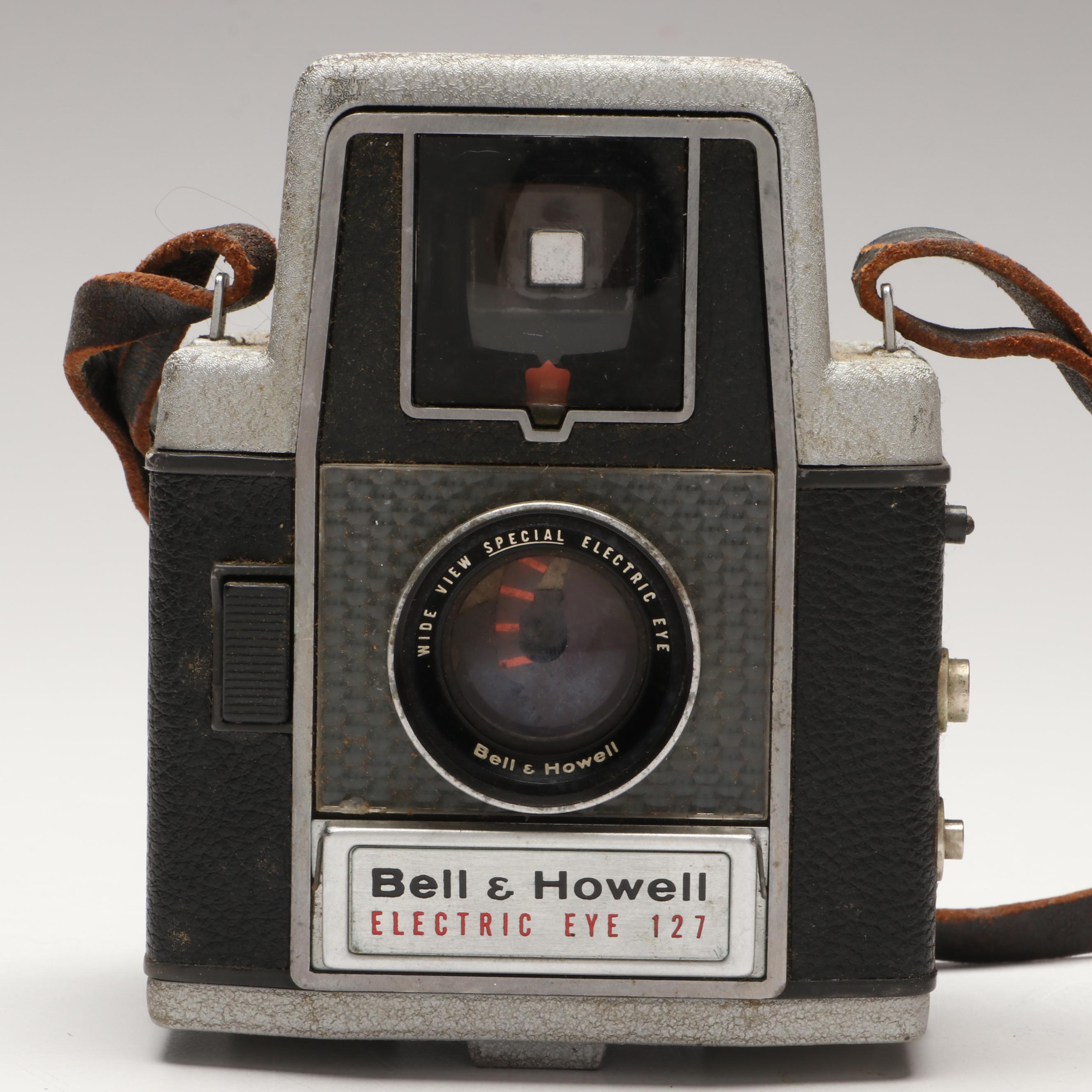 Polaroid "Polavision" Land Camera and Bell & Howell Electric Eye 127