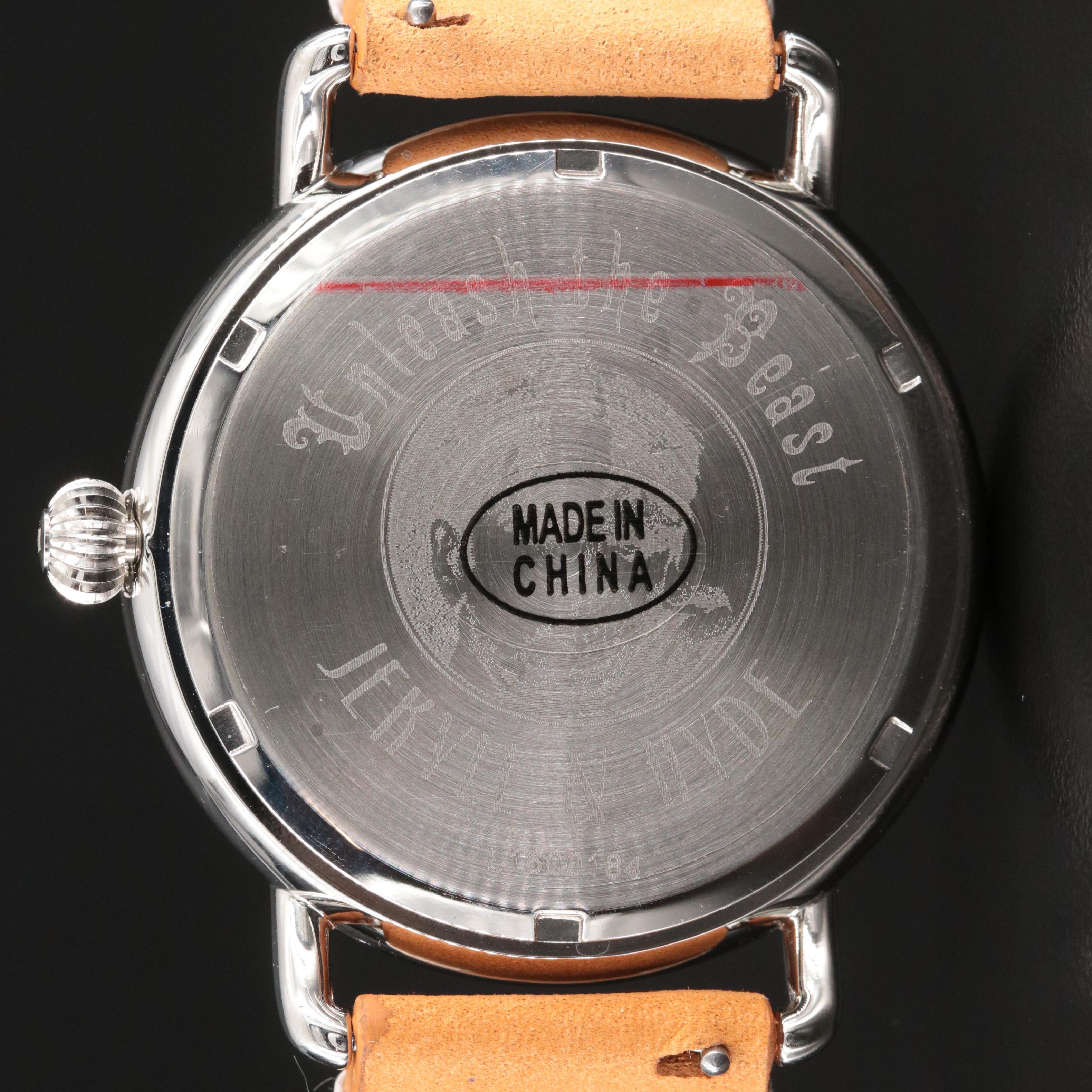 Jekyll & Hyde Unleash the Beast Stainless Steel Quartz Watch # 42-04R-RE