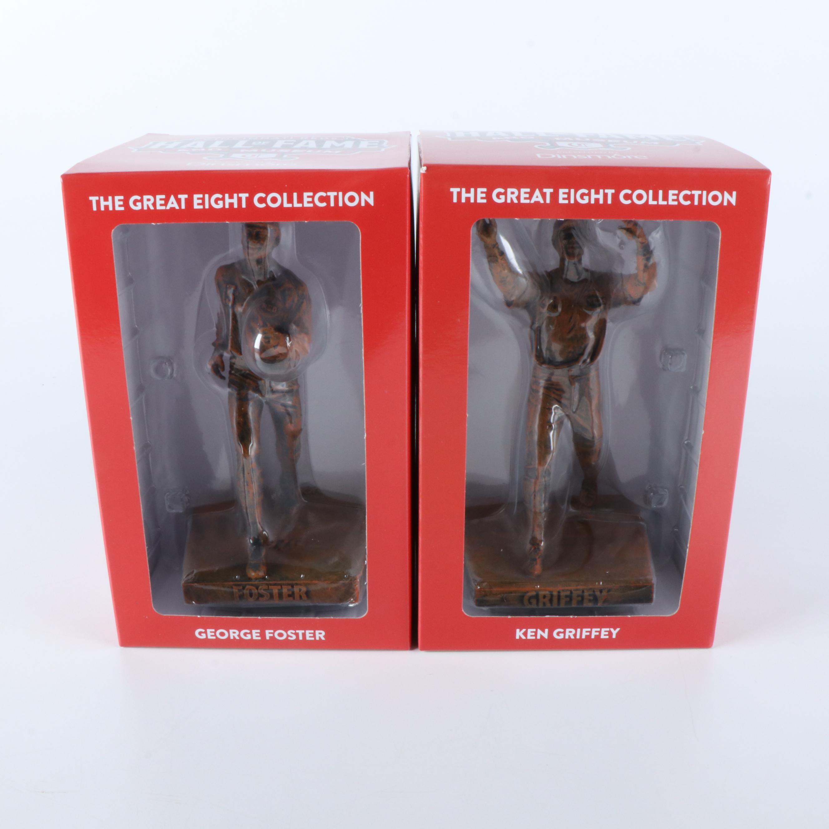 "The Great Eight" 50th Anniversary Cincinnati Reds Complete Replica Statue Set