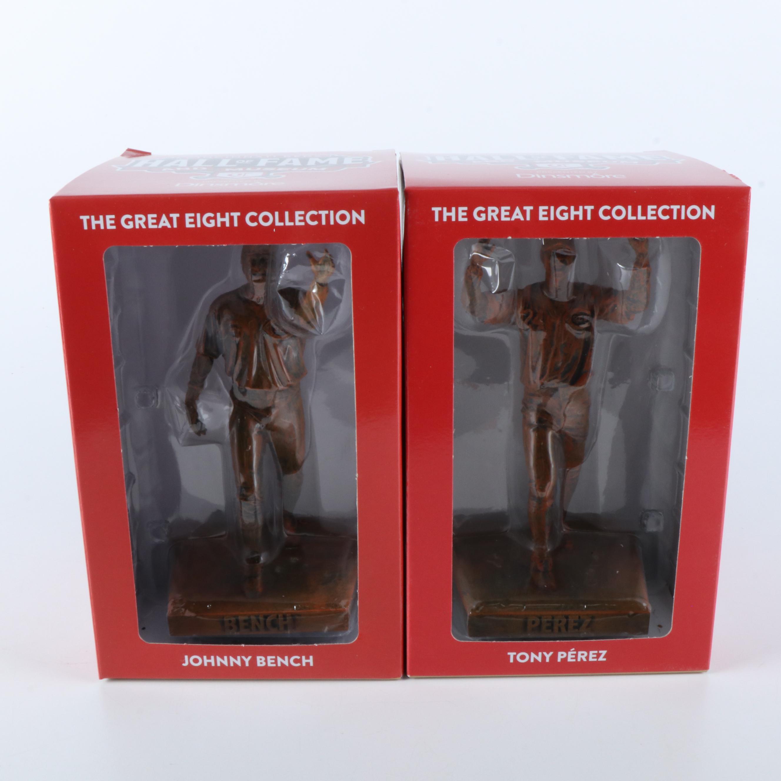 "The Great Eight" 50th Anniversary Cincinnati Reds Complete Replica Statue Set
