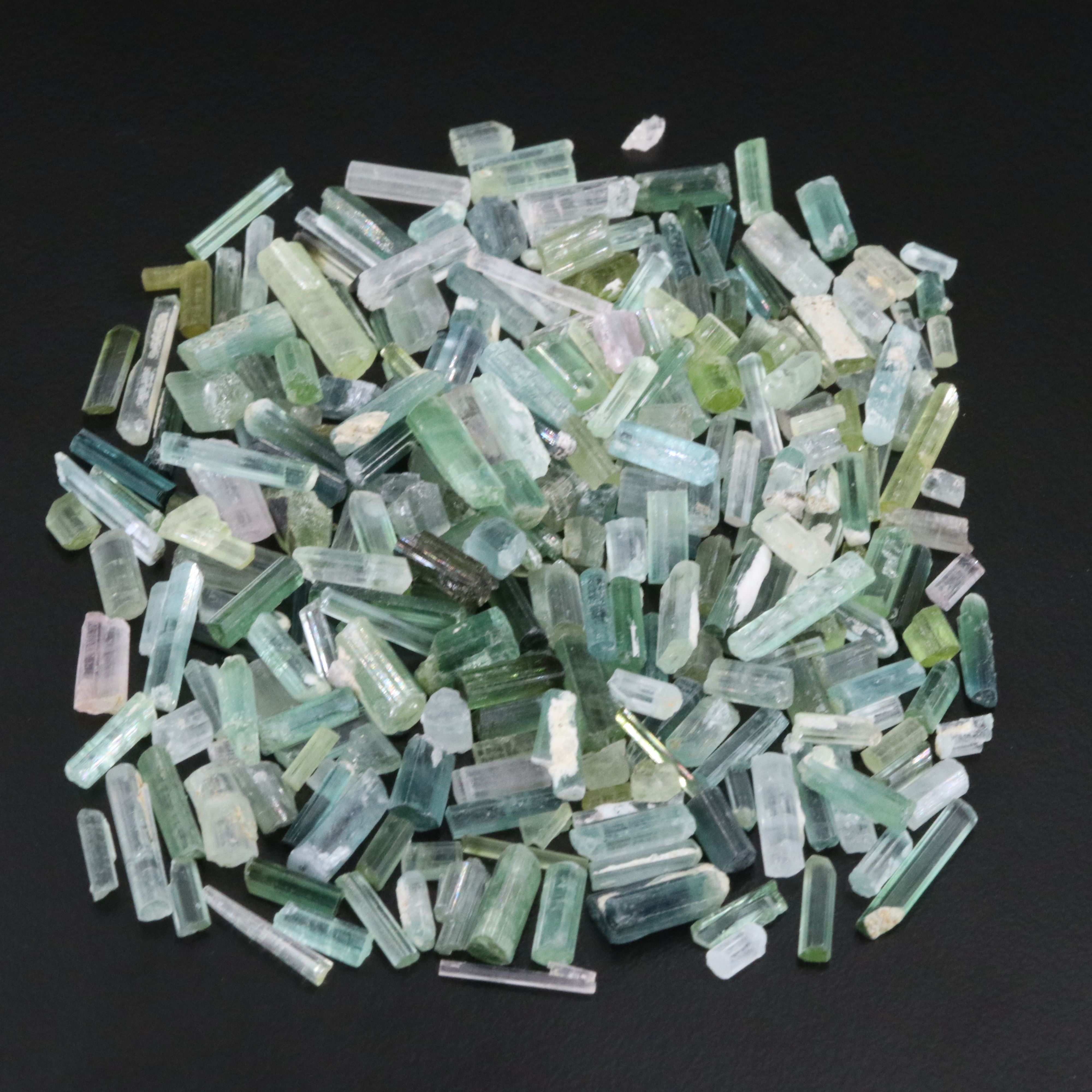 Loose 179.20 CTW Rough Tourmaline Lot