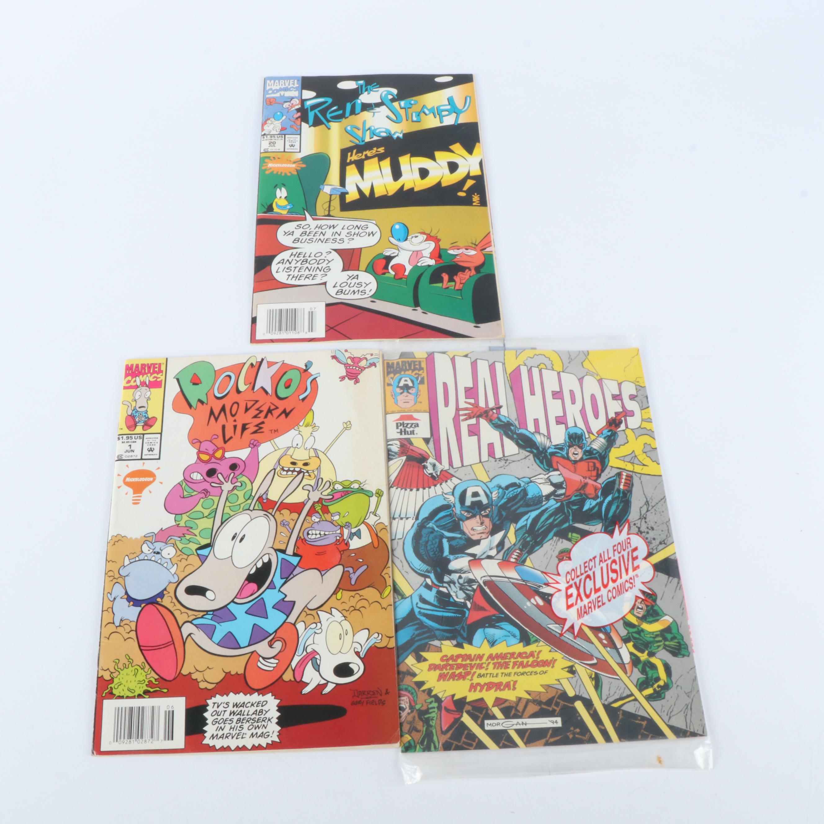 Modern Age Comic Books Featuring "X-Men," "The Incredible Hulk," and More