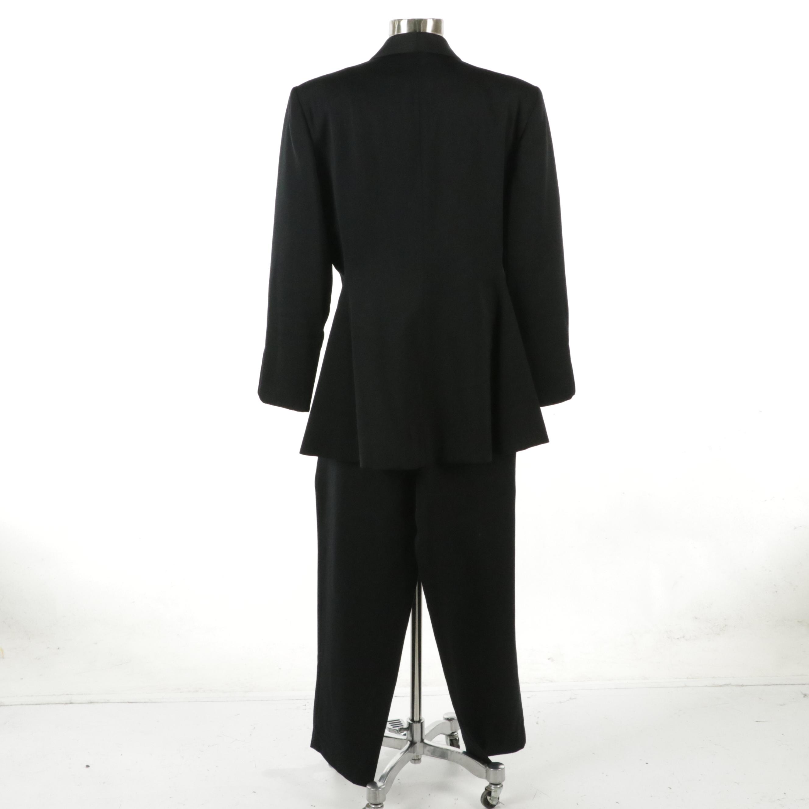 Christian Dior Double-Breasted Wool Blend Pantsuit