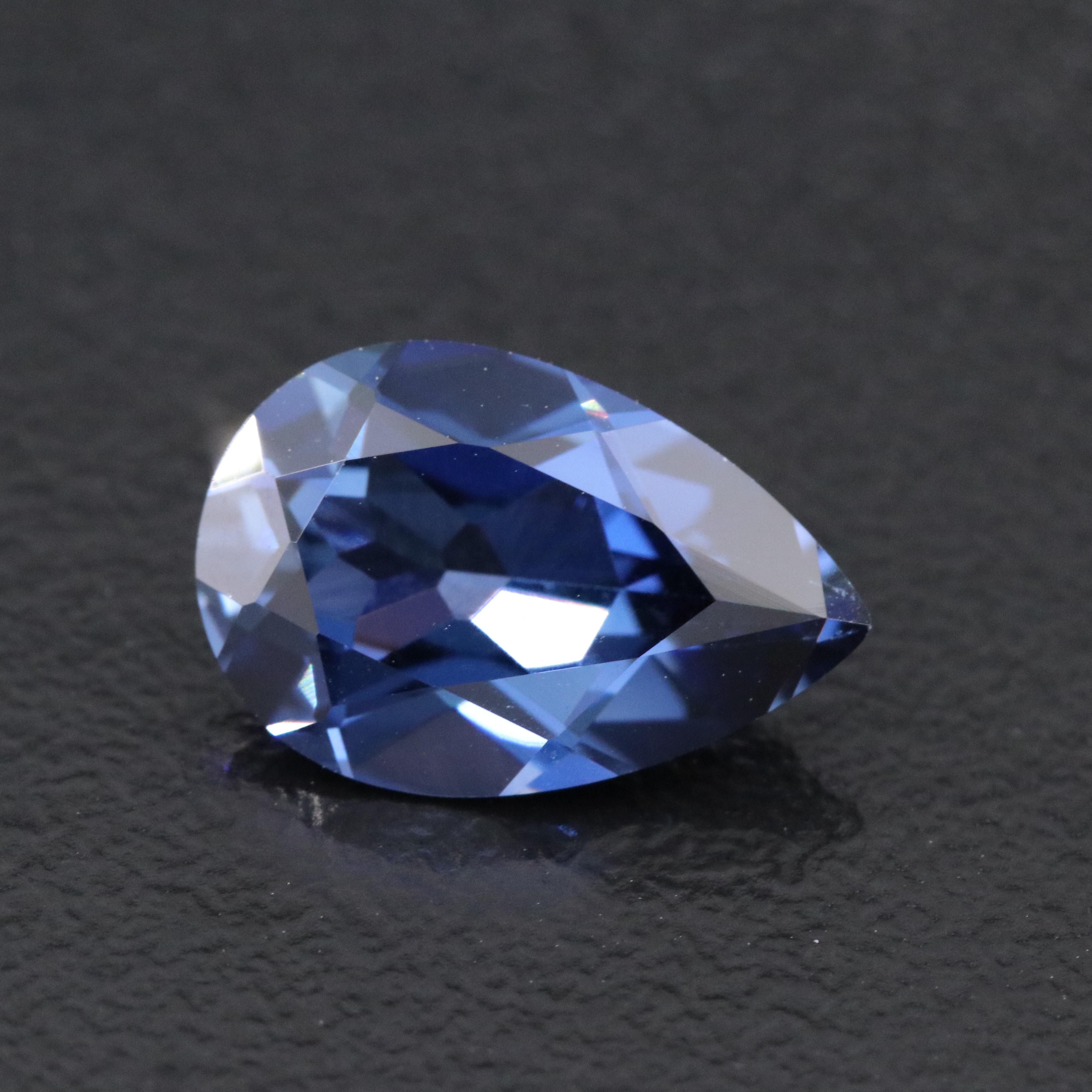 Loose 3.62 CT Lab Grown Sapphire