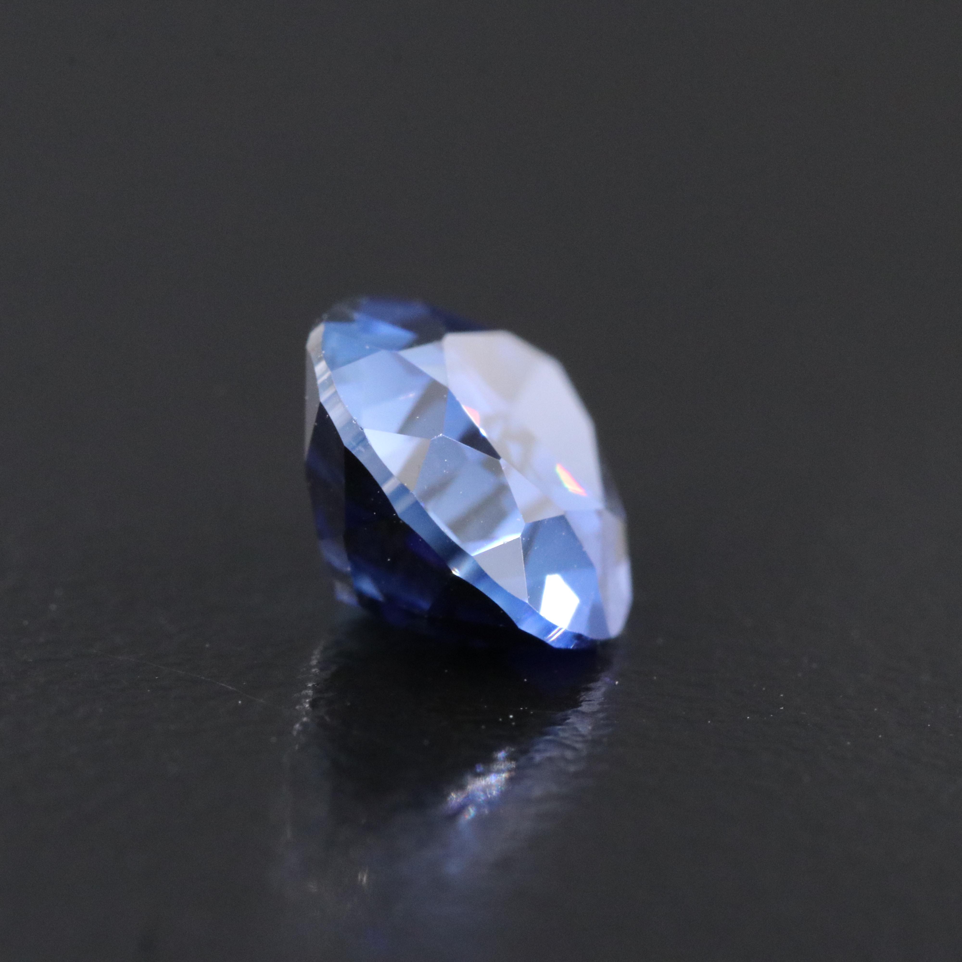 Loose 3.62 CT Lab Grown Sapphire