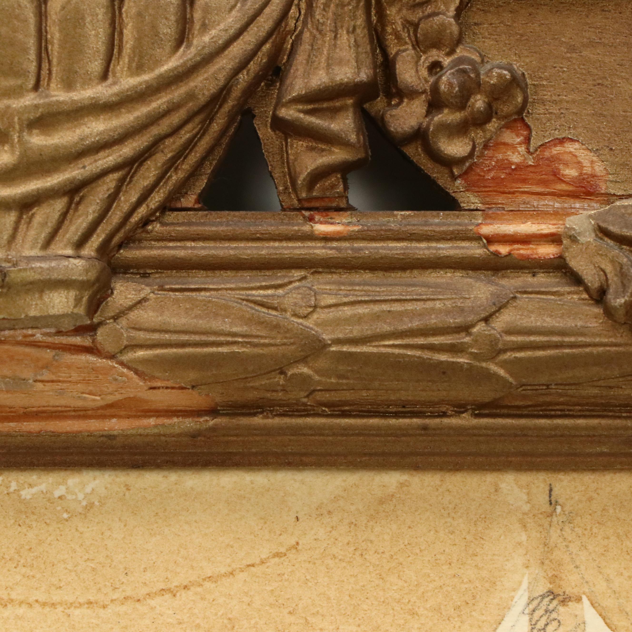 Wendy Schultz Wubbels Paper Silhouette Art of Women and Couple Framed in Mirror