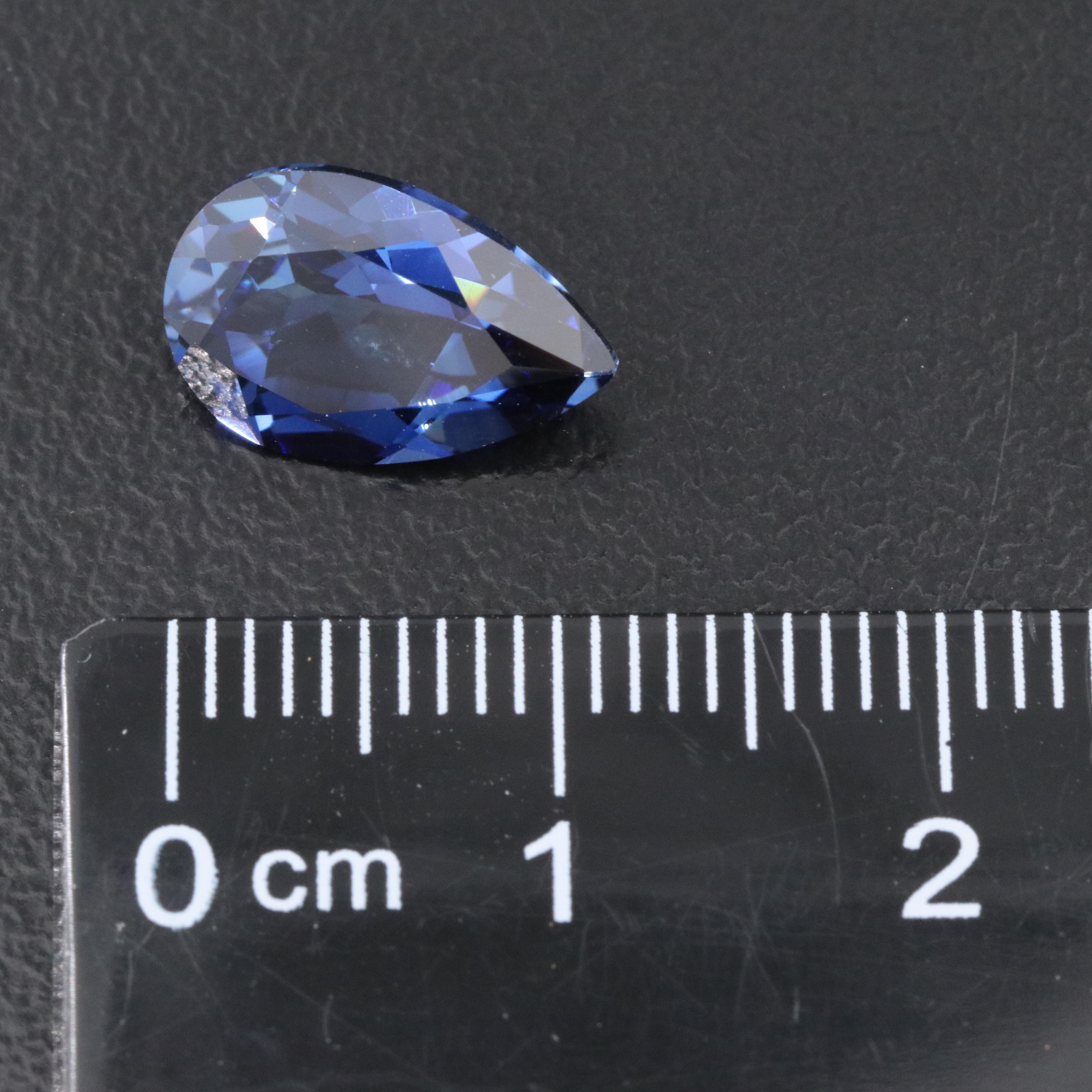 Loose 3.73 CT Lab Grown Sapphire