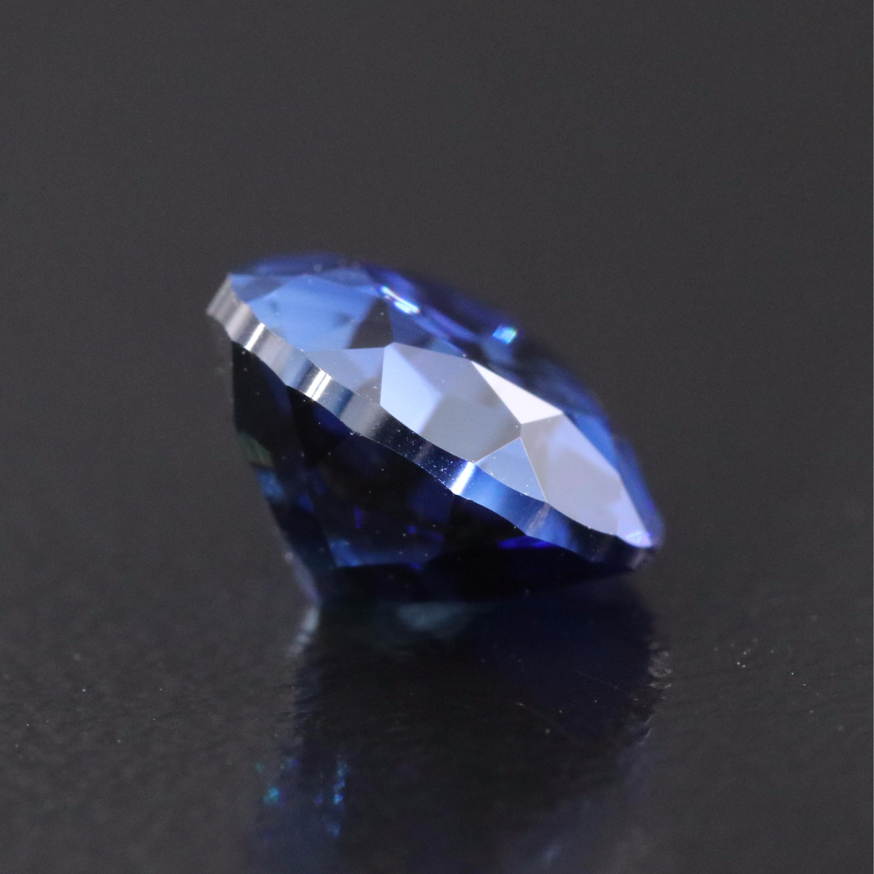 Loose 3.73 CT Lab Grown Sapphire