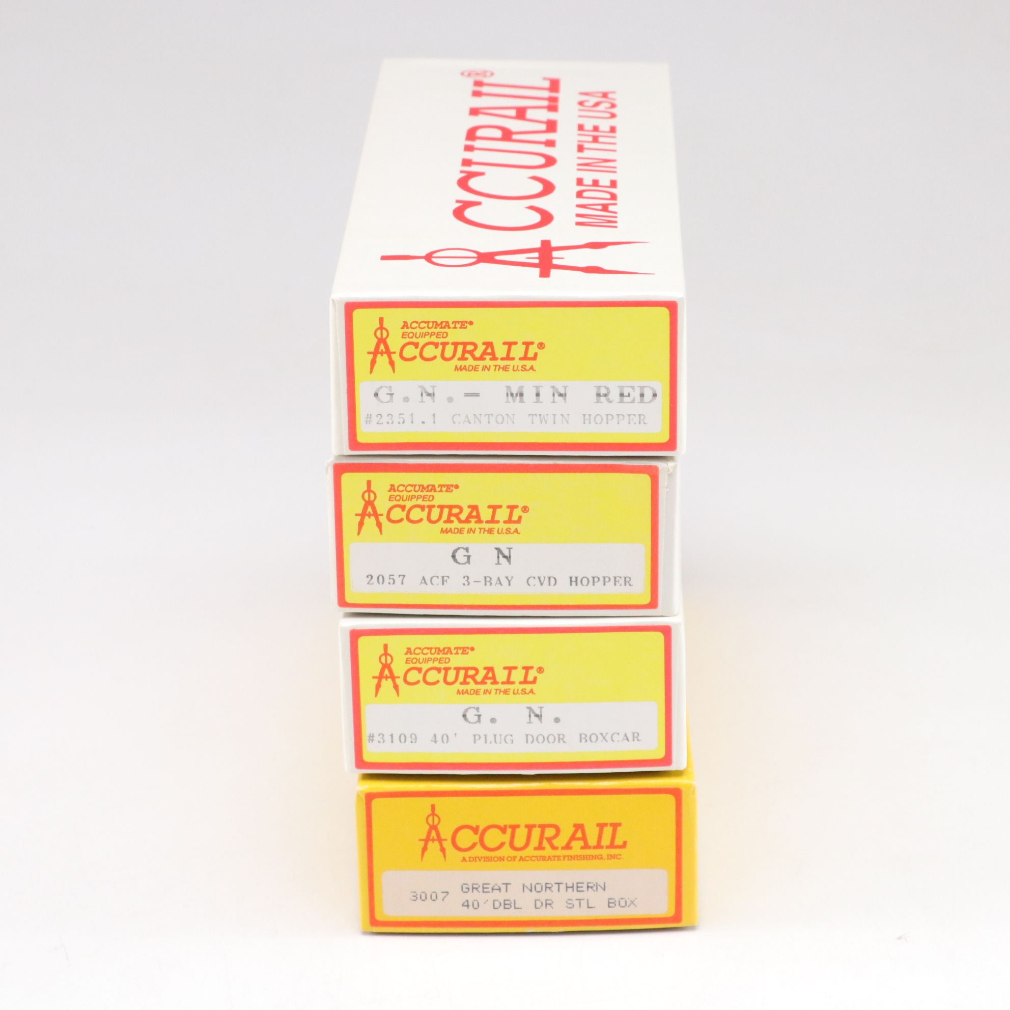 Accurail HO Scale Rock Great Northern Railway & Other Model Train Kits