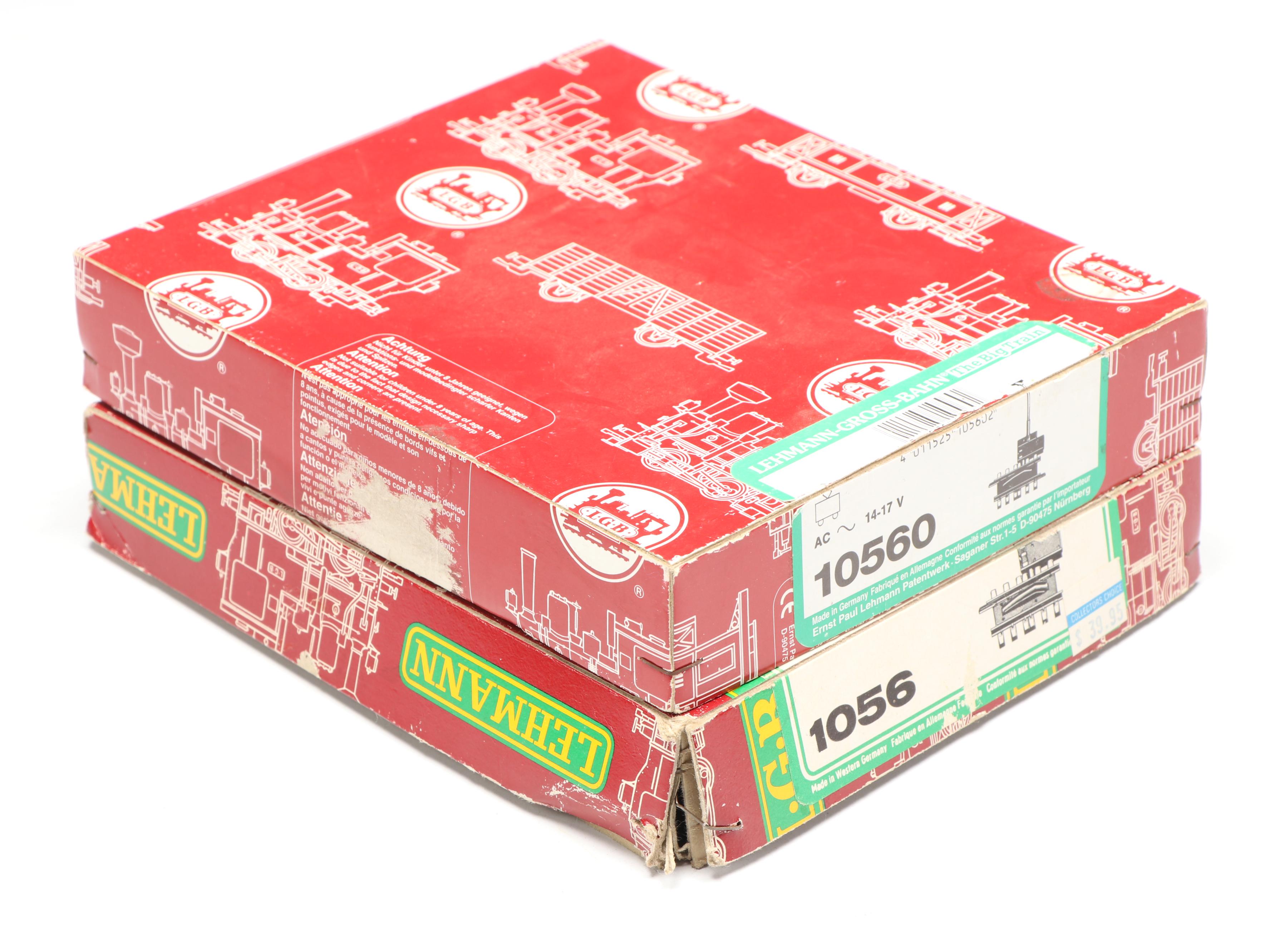 LGB G Scale 1030 and 1031 Buffer Stops with More Track Accessories