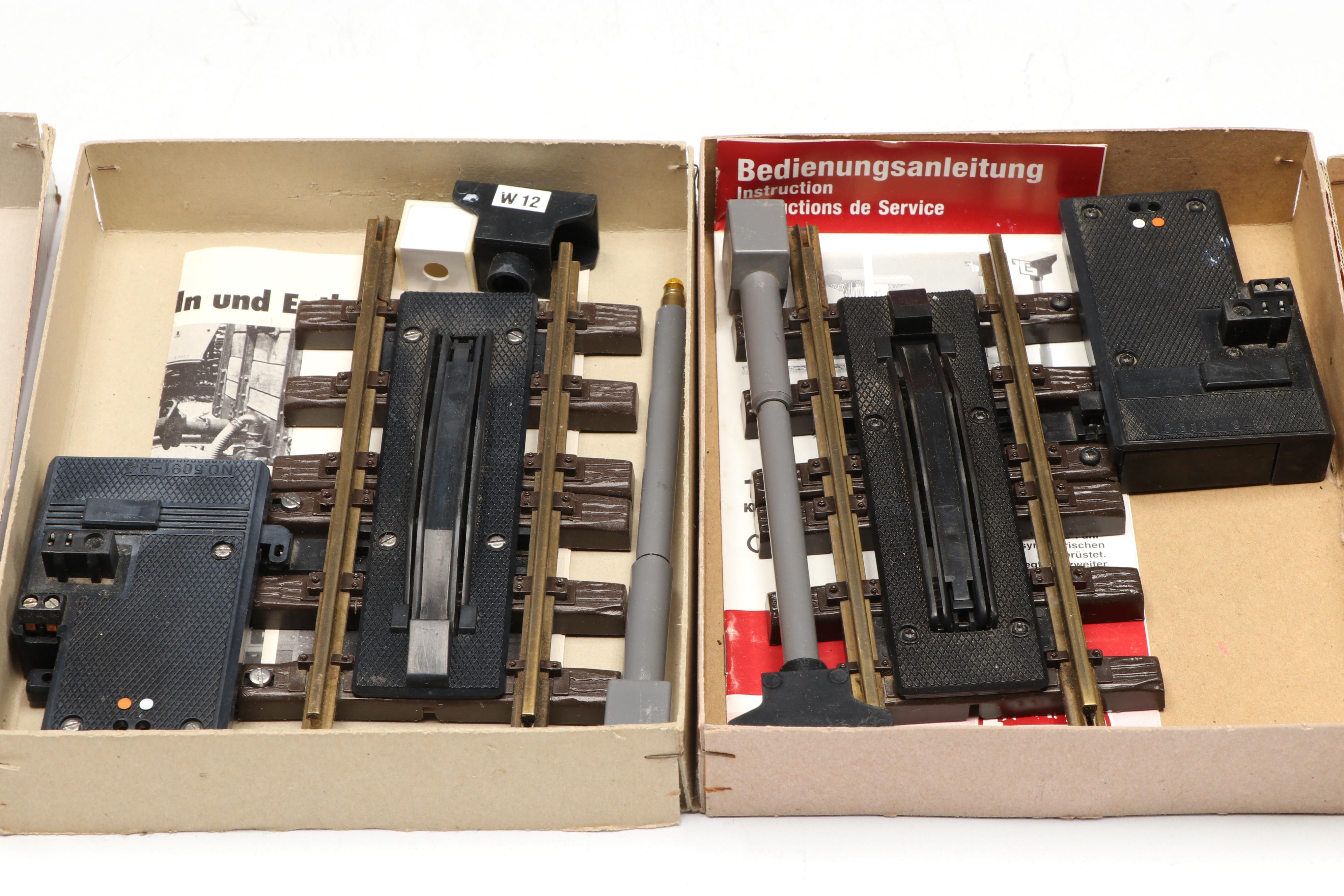 LGB G Scale 1030 and 1031 Buffer Stops with More Track Accessories