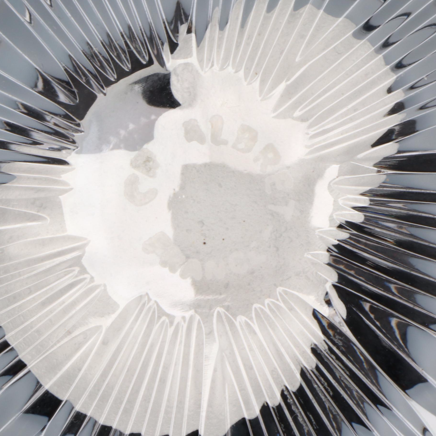 Cristal d'Albret John James Audubon Sulphide Glass Paperweight