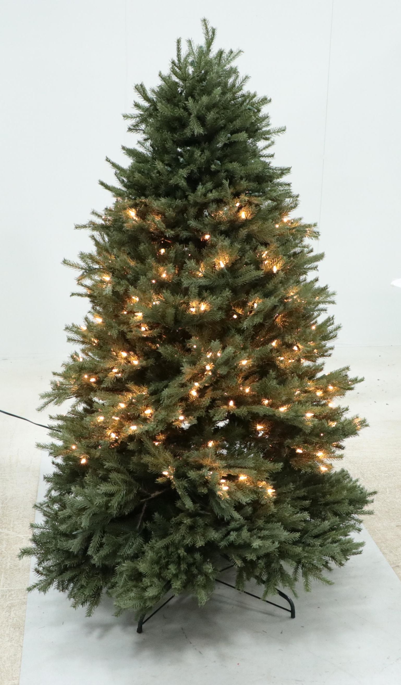 Three Section Illuminated Artificial Christmas Tree