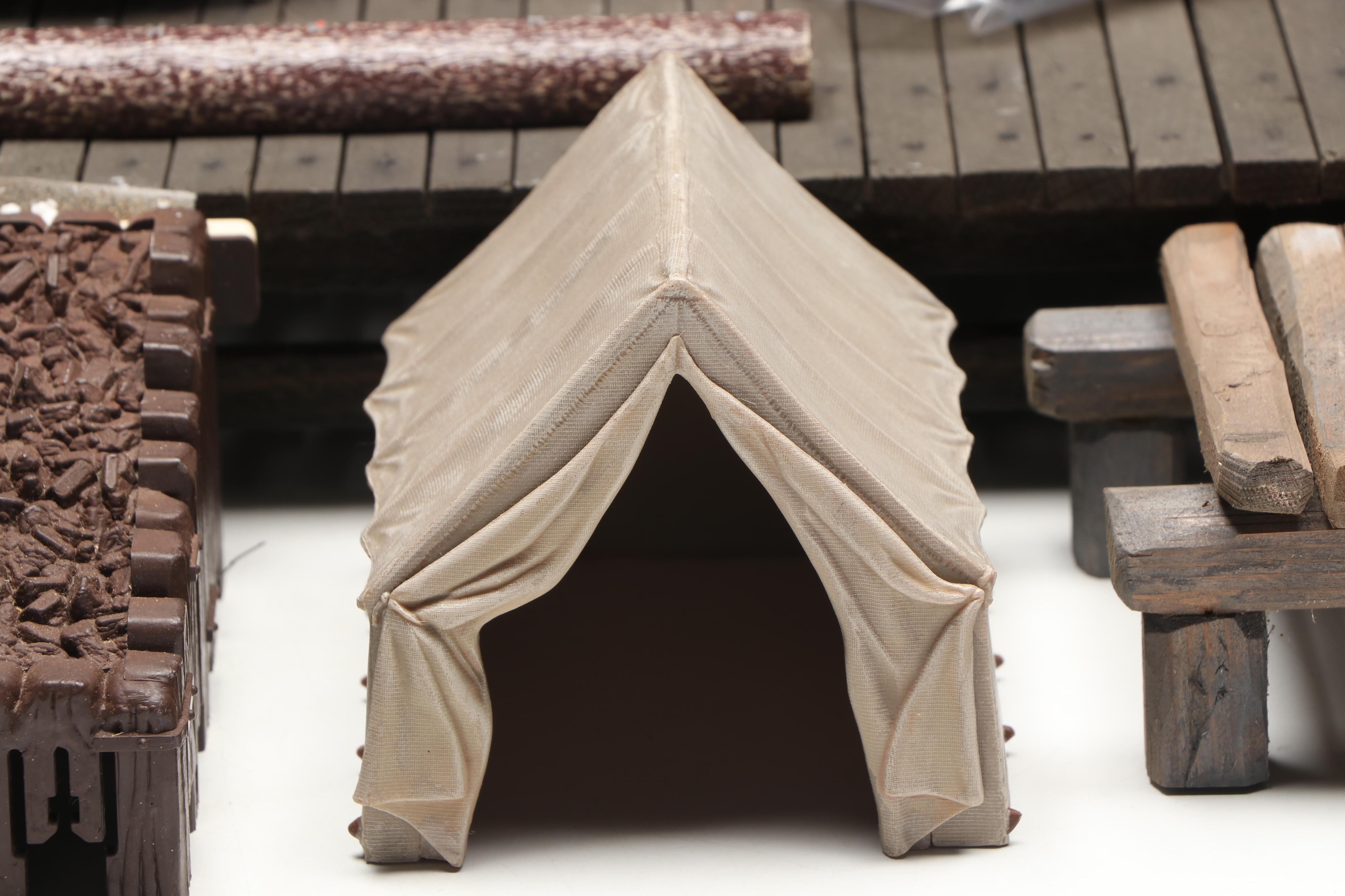 Handcrafted Wooden Train Platform with Outbuilding and More Accessories