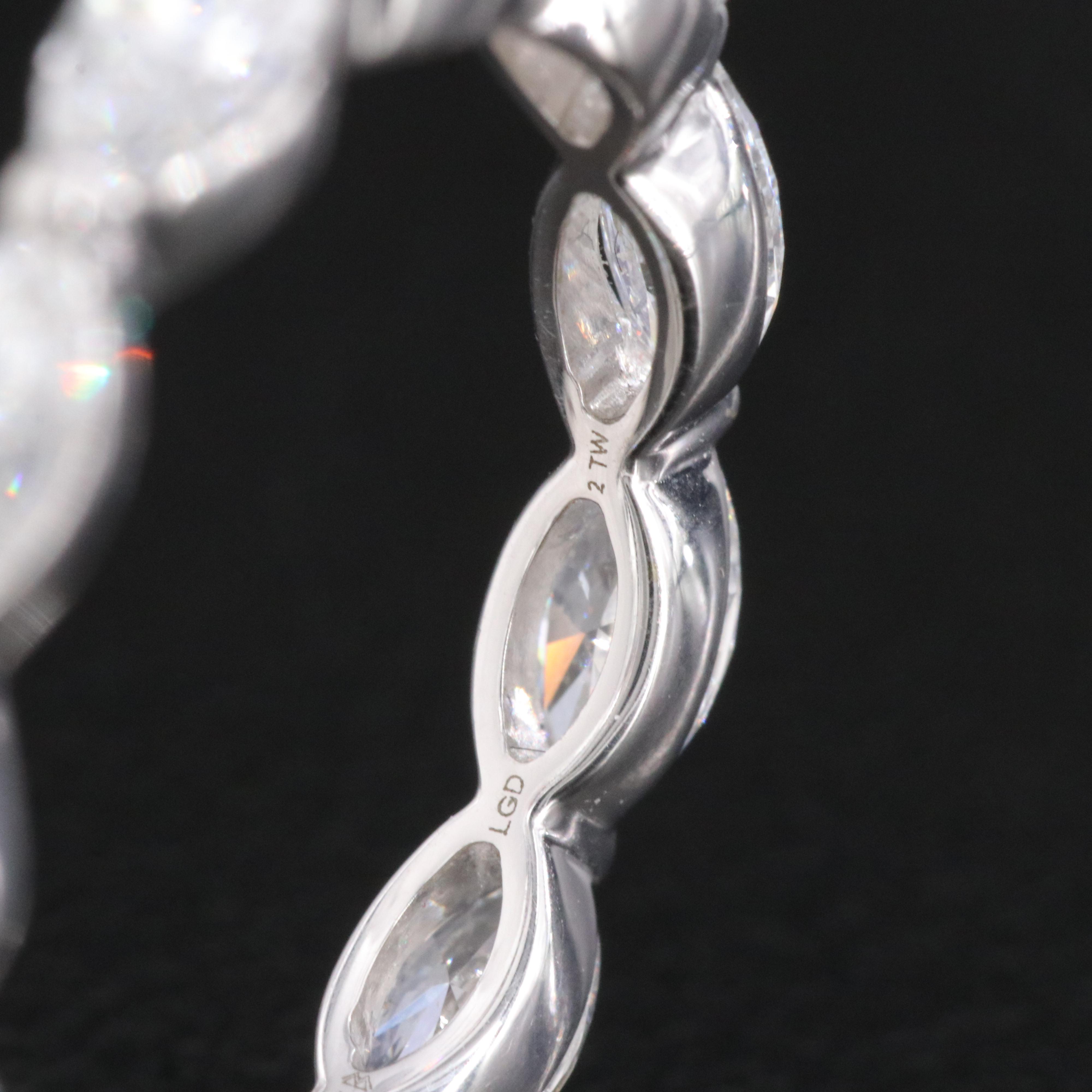 14K 2.00 CTW Lab Grown Diamond Eternity Band