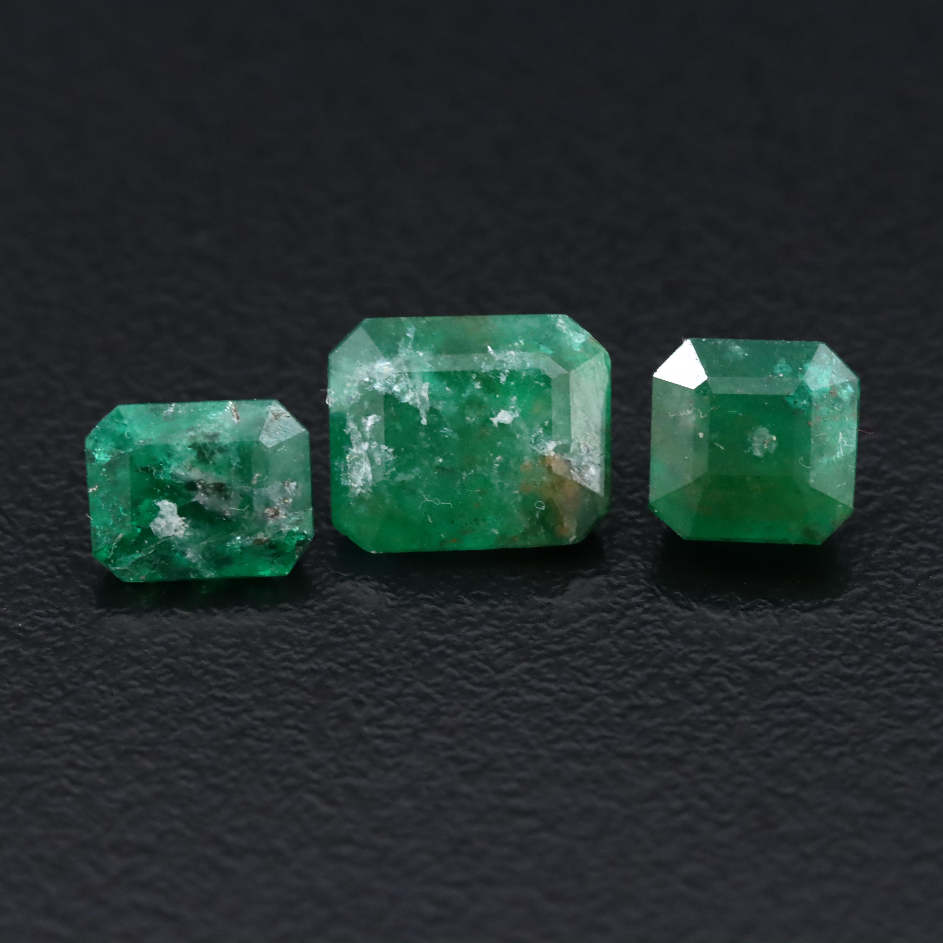 Loose 3.82 CTW Emeralds