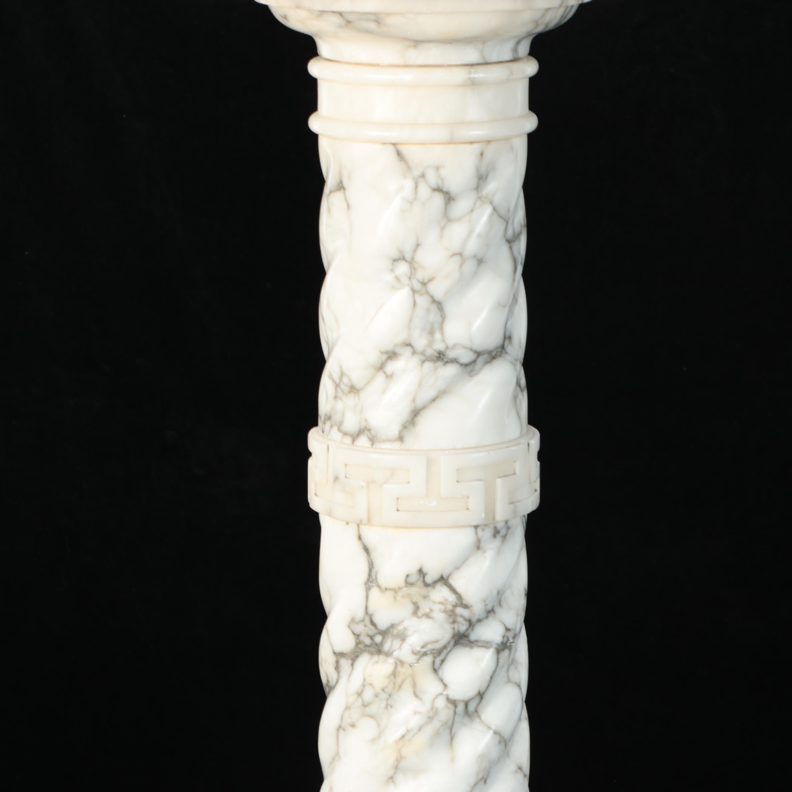 Carved Marble Garden Fountain