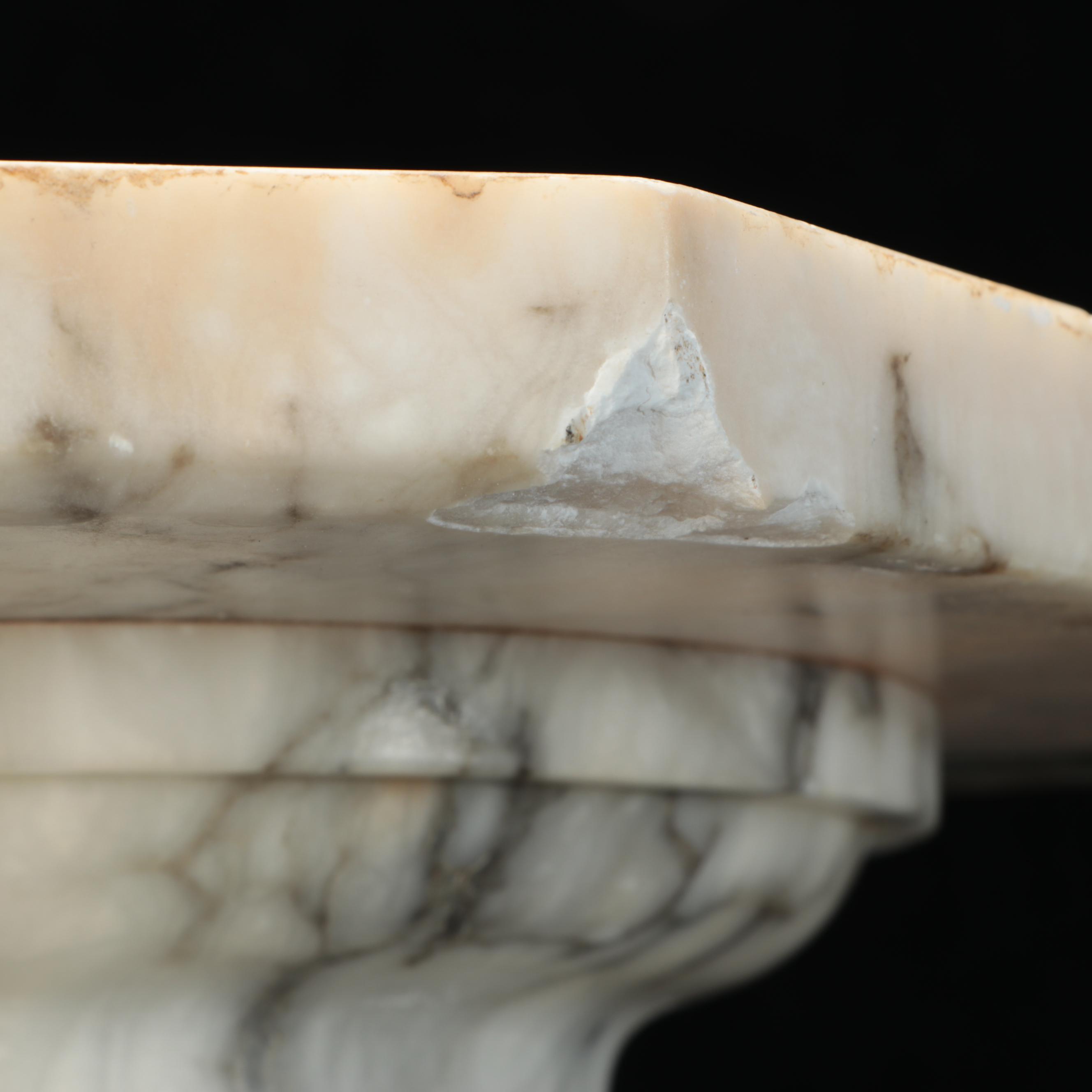 Carved Marble Garden Fountain