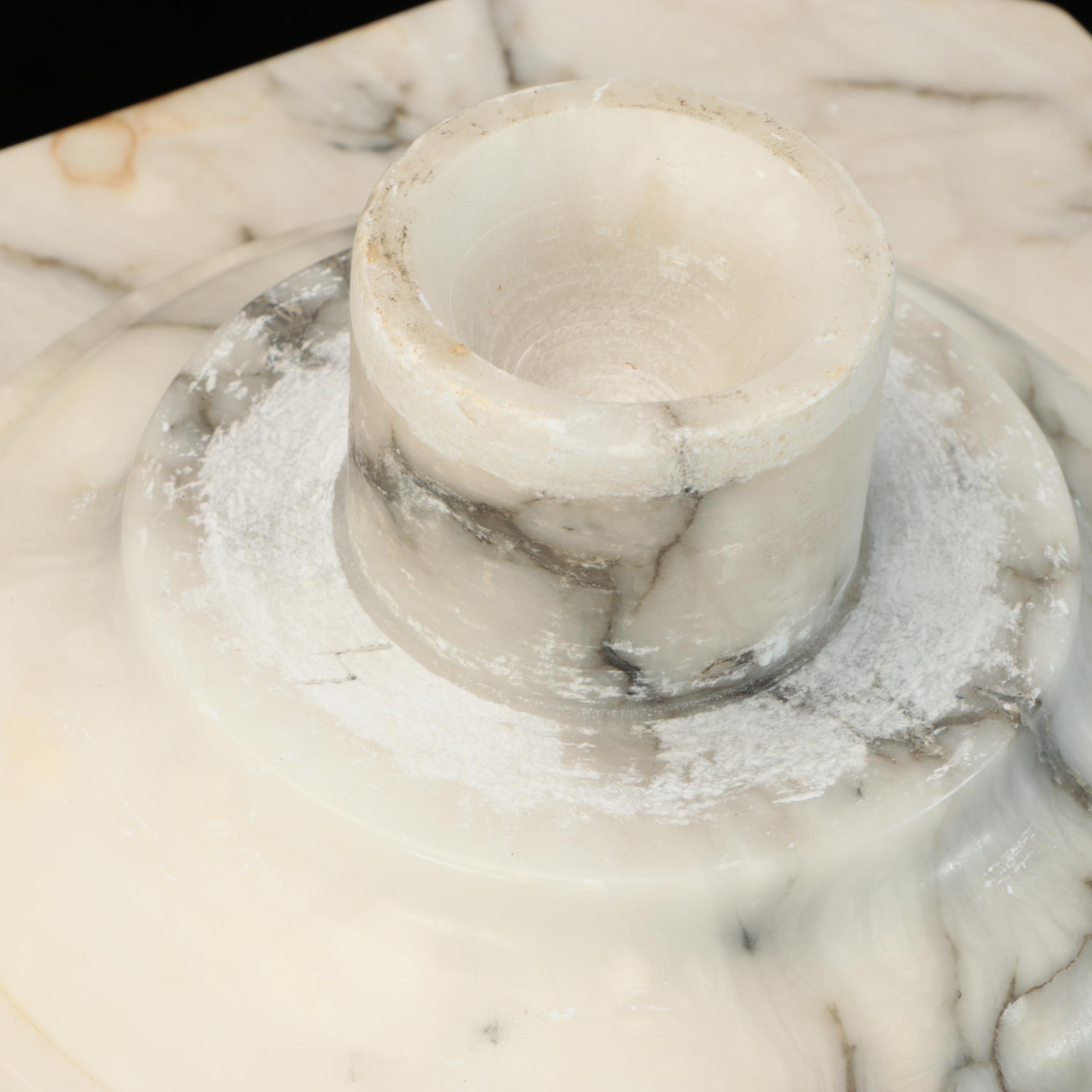 Carved Marble Garden Fountain