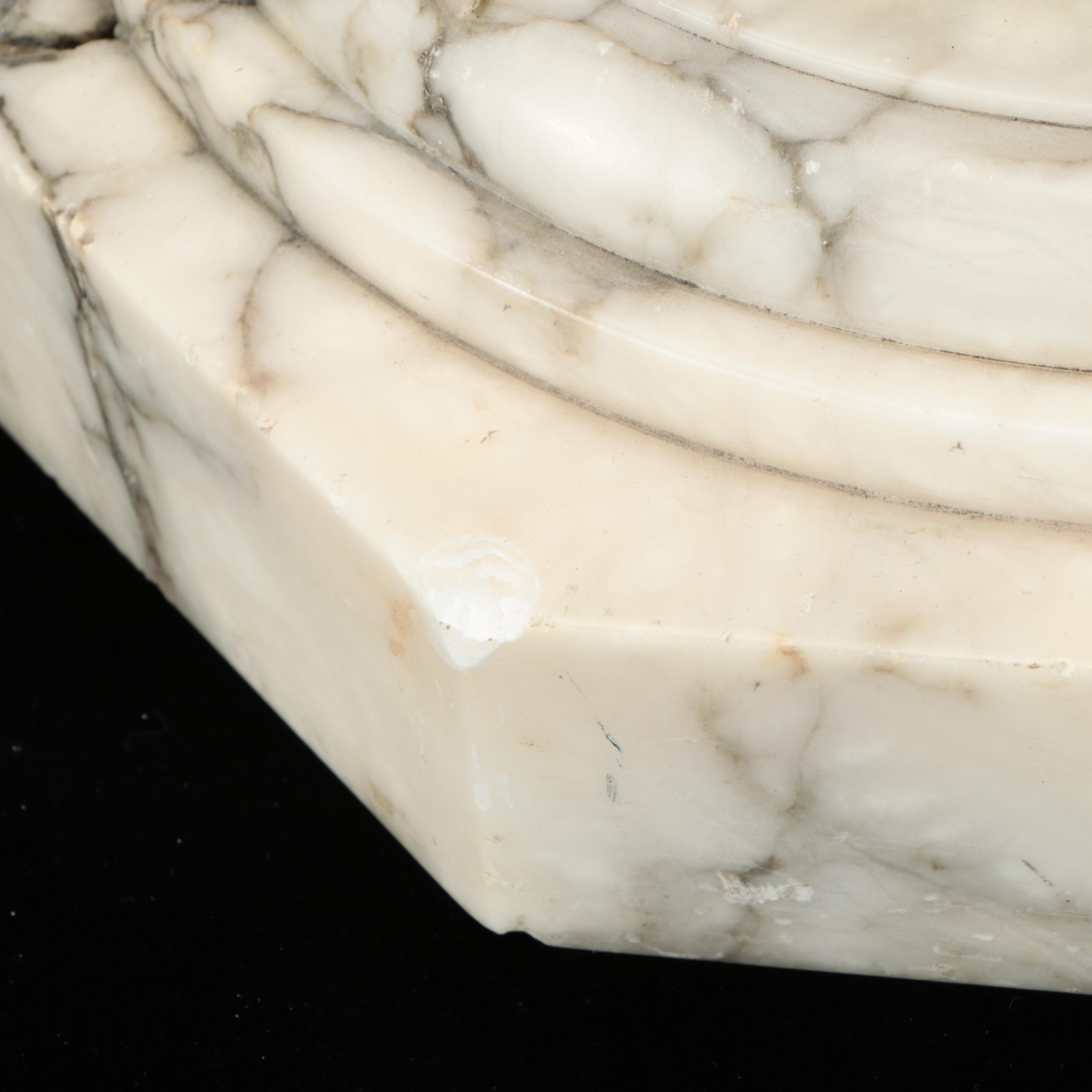 Carved Marble Garden Fountain