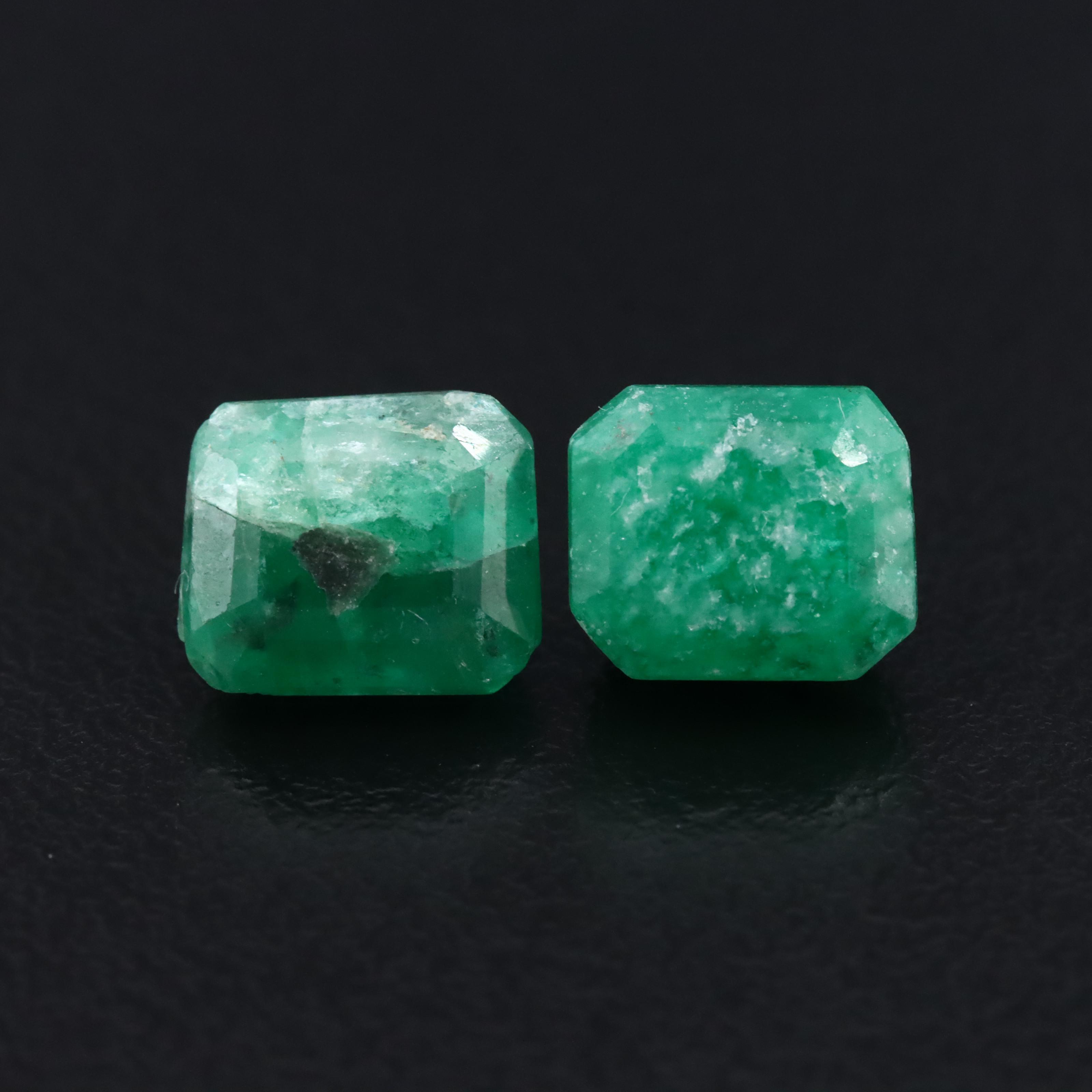 Loose 5.24 CTW Emeralds