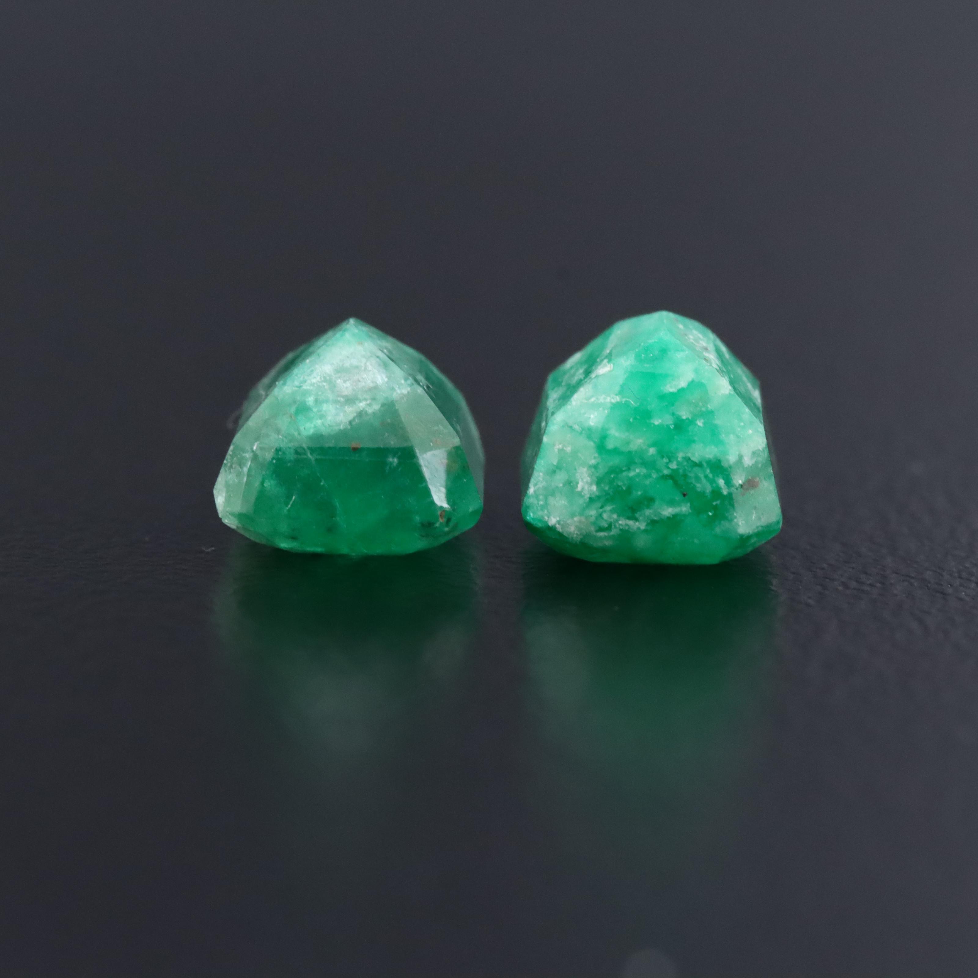 Loose 5.24 CTW Emeralds