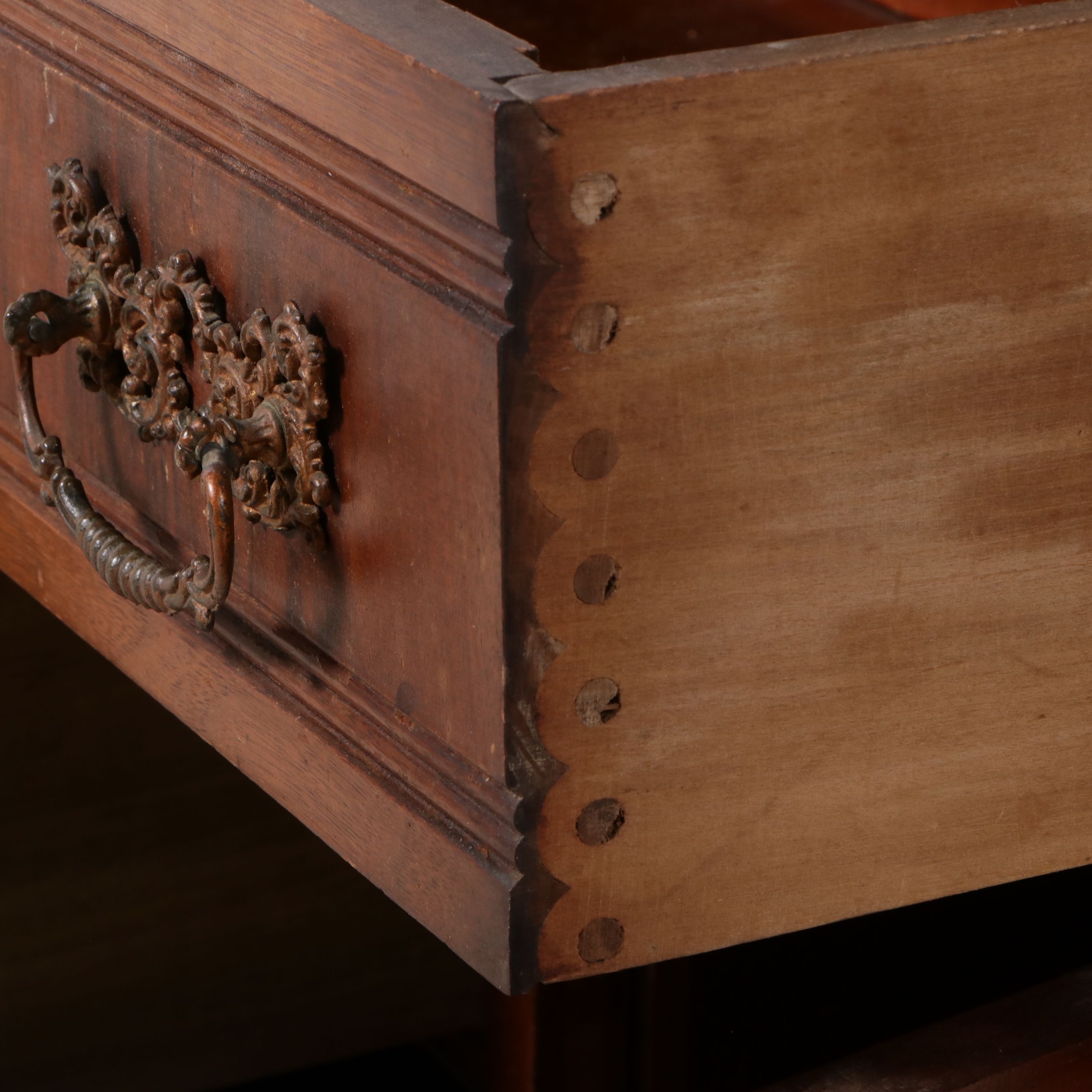 Eastlake Walnut Washstand with Marble Top