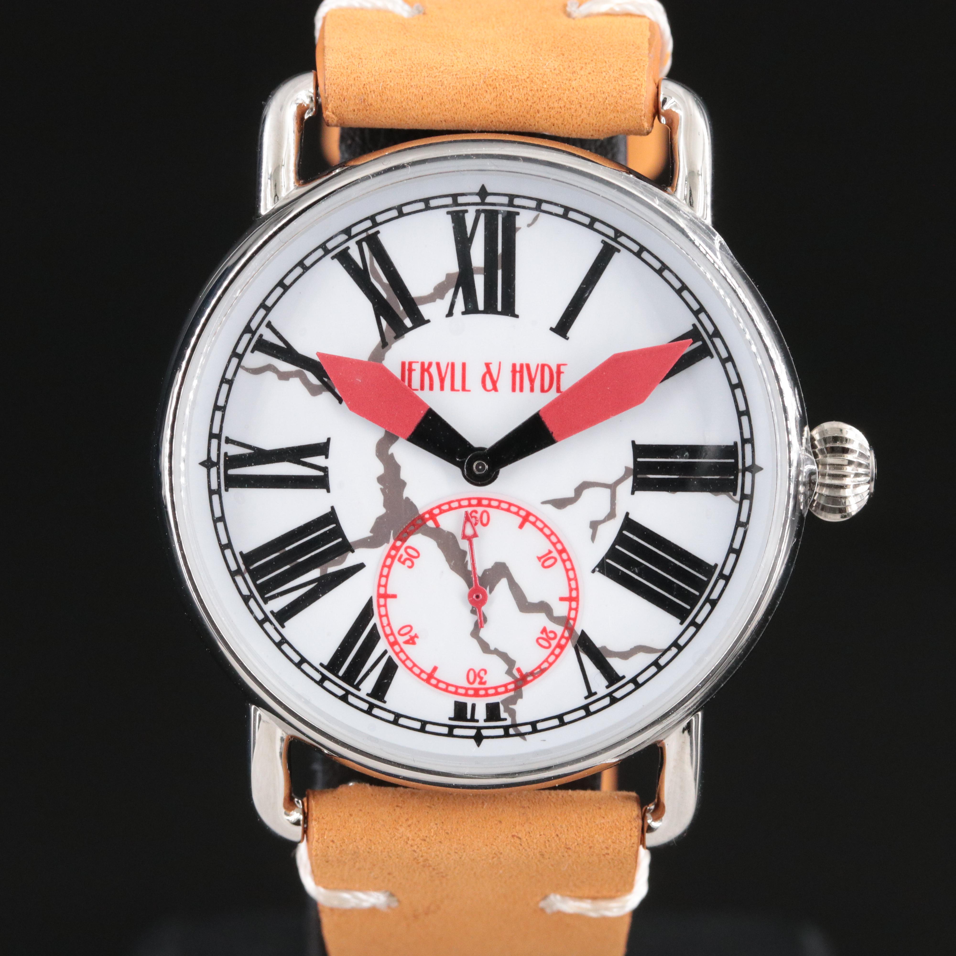 Jekyll & Hyde Unleash the Beast Stainless Steel Watch # 39-04R-RE