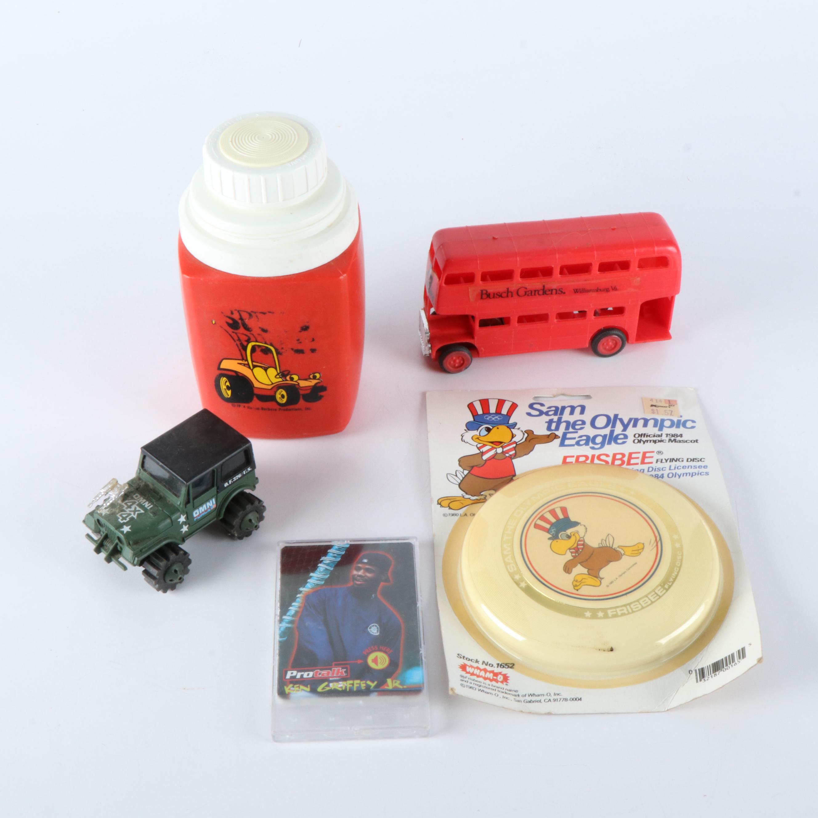 Action Figures with Small Toys, Bobblehead and Signed Ephemera