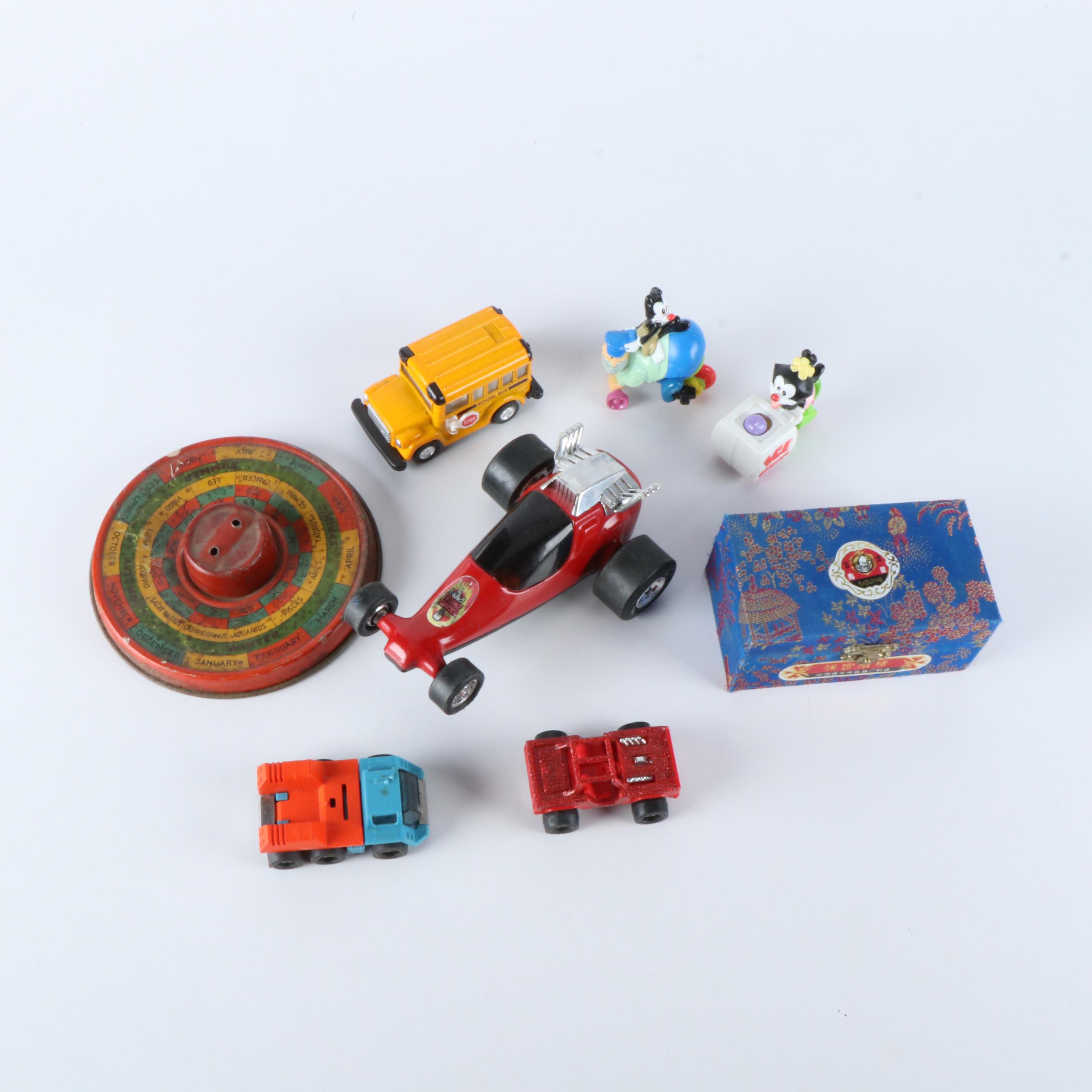 Action Figures with Small Toys, Bobblehead and Signed Ephemera