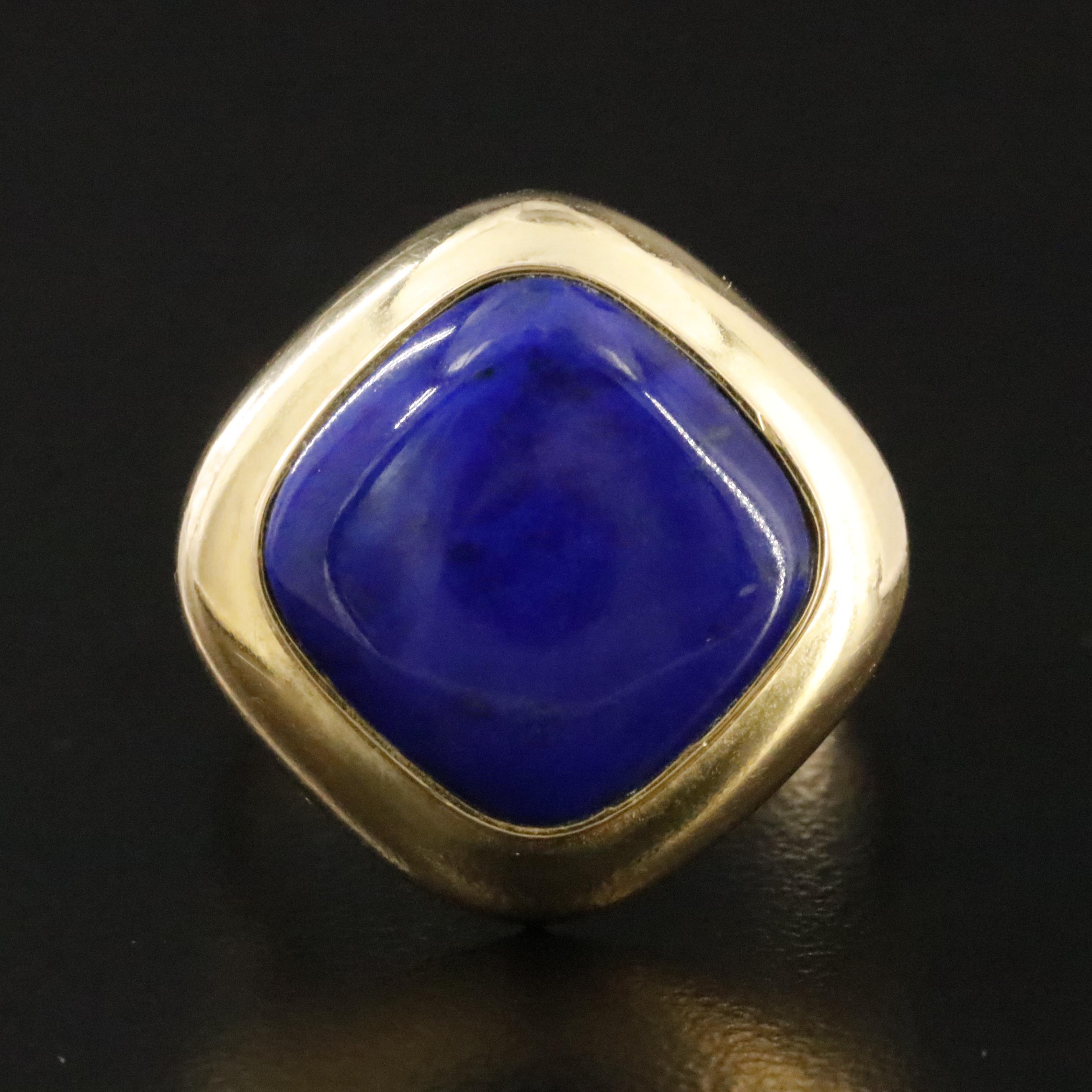 14K Lapis Lazuli Ring