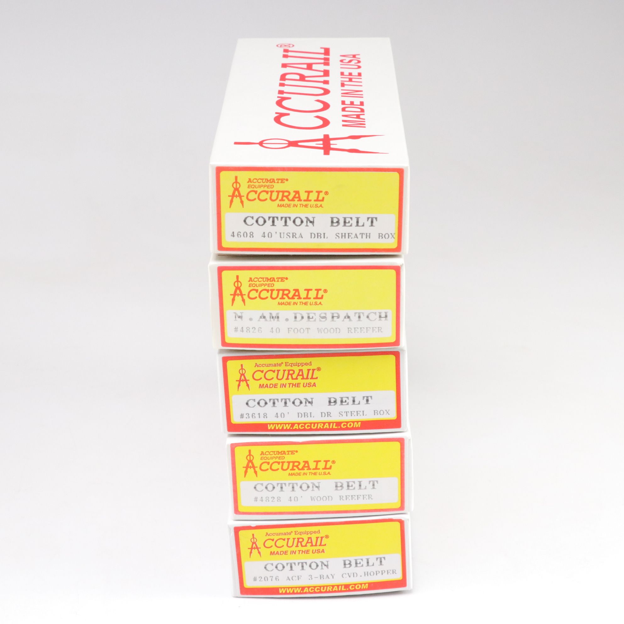 Accurail HO Scale Santa Fe, Frisco & Other Model Train Kits