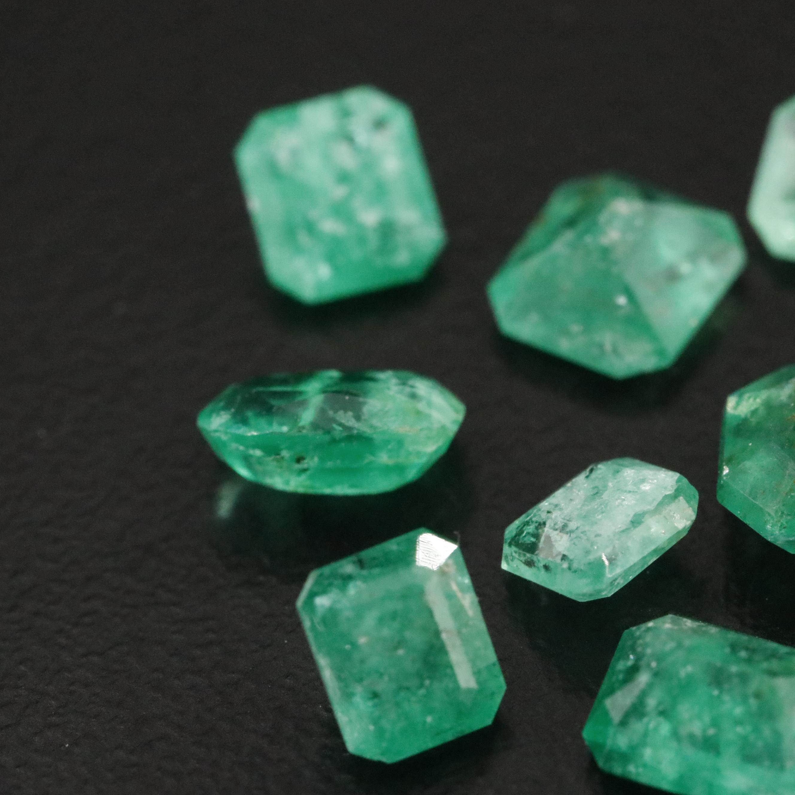 Loose 6.64 CTW Emeralds
