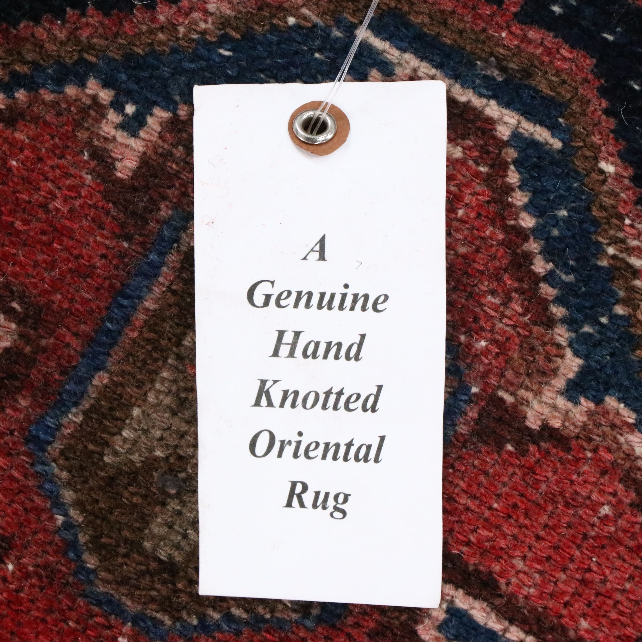 3' x 9'3 Hand-Knotted Persian Hamadan Carpet Runner