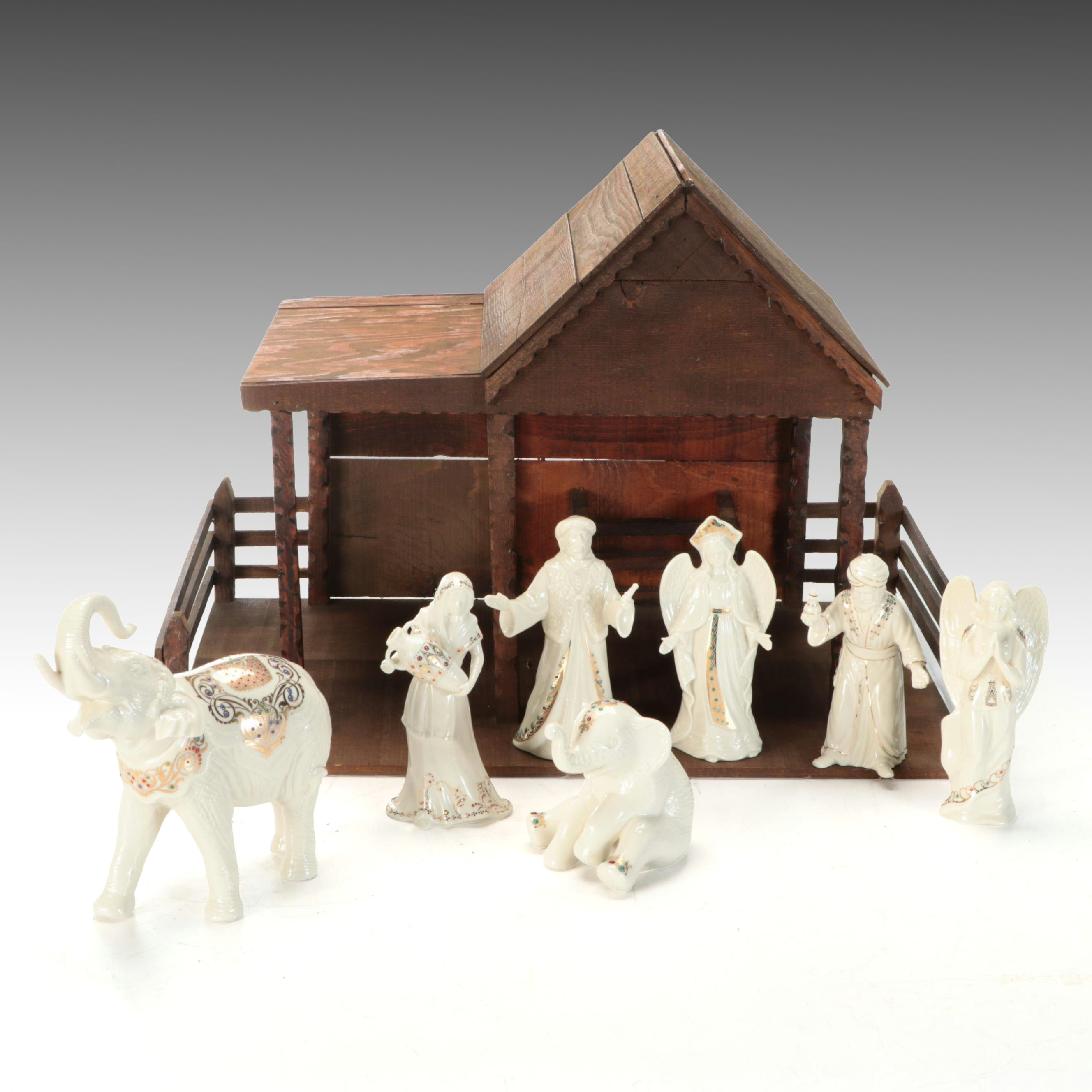 Lenox China Jewels Collection Nativity Figurines and Lenox Holiday Figurines
